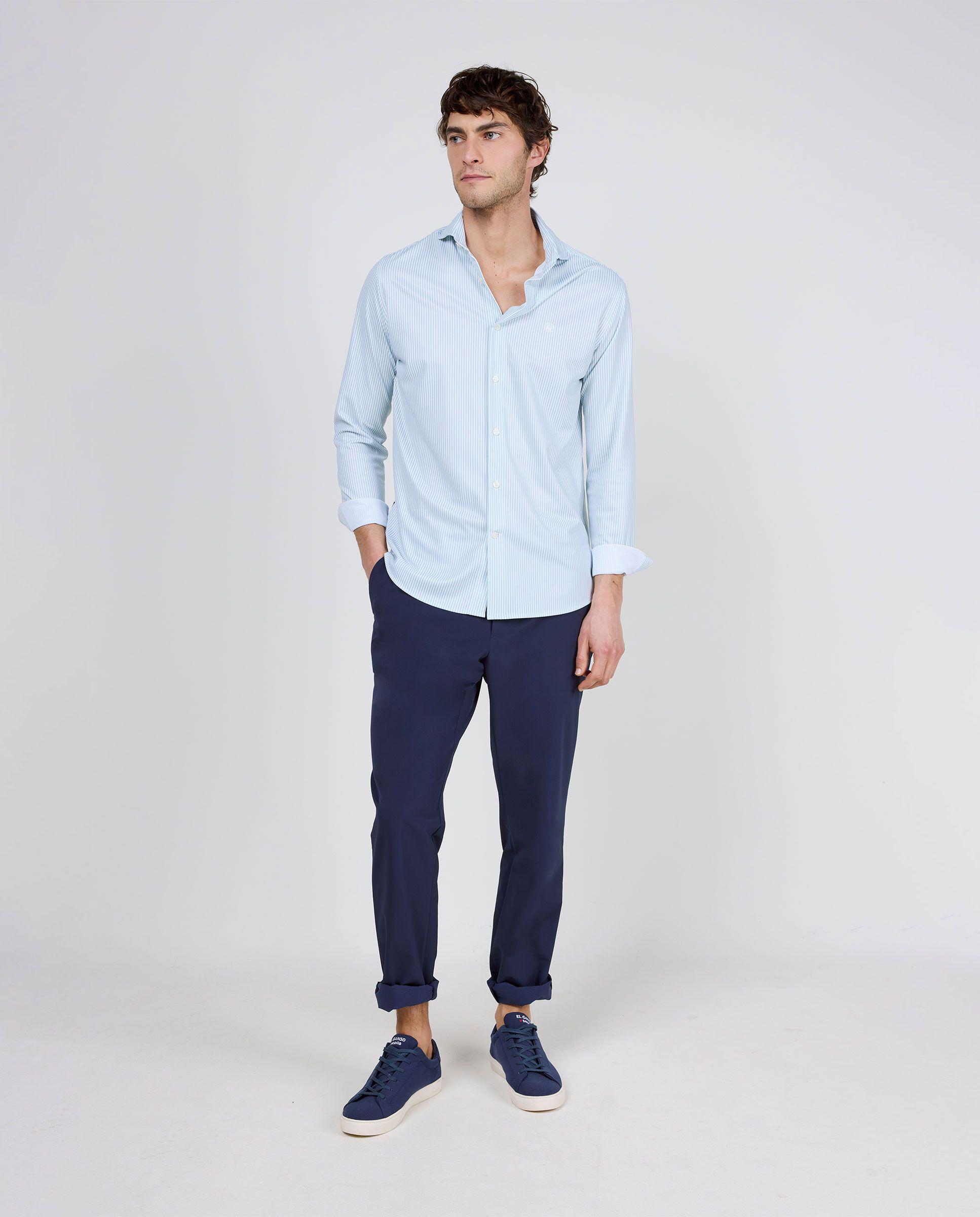 Camisa Sepiia Raya Yale Verde HOMBRE PV 26-0