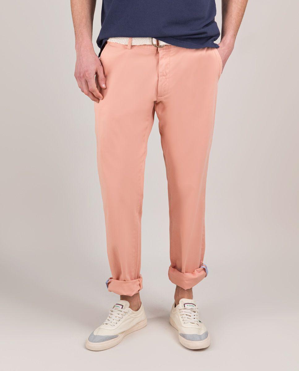Pantalón Chino Verano Naranja HOMBRE PV 25-0