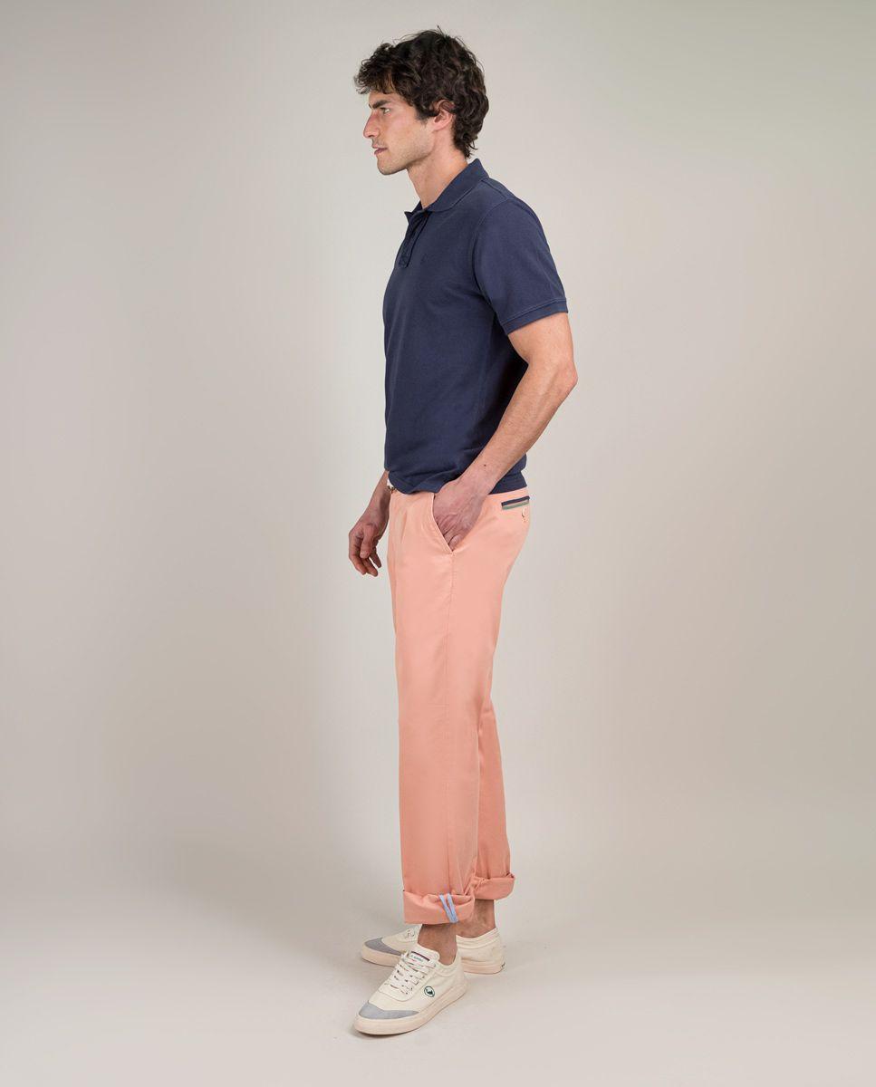 Pantalón Chino Verano Naranja HOMBRE PV 25-2