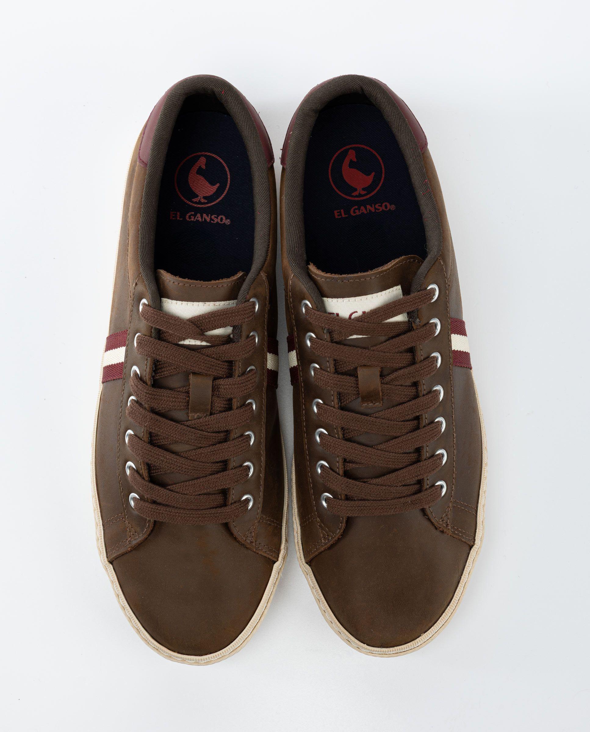 Low Top Piel Marrón UNISEX OI 25-0