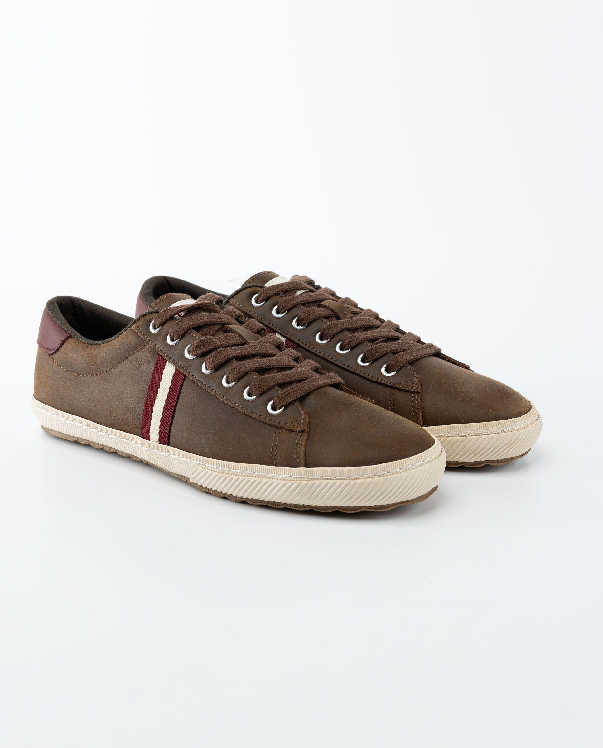Low Top Piel Marrón UNISEX OI 25-2