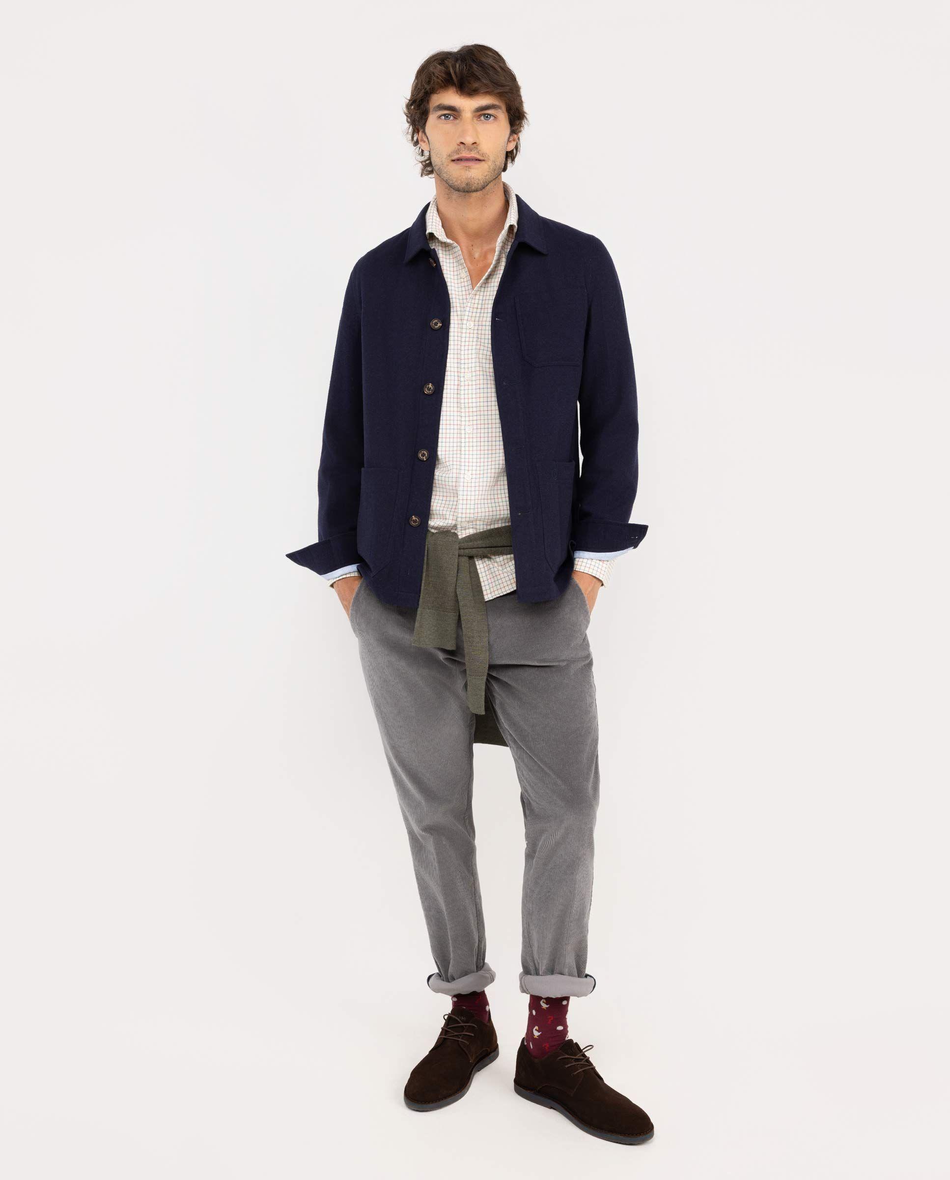 Sobrecamisa Lana Marino HOMBRE OI 25-0