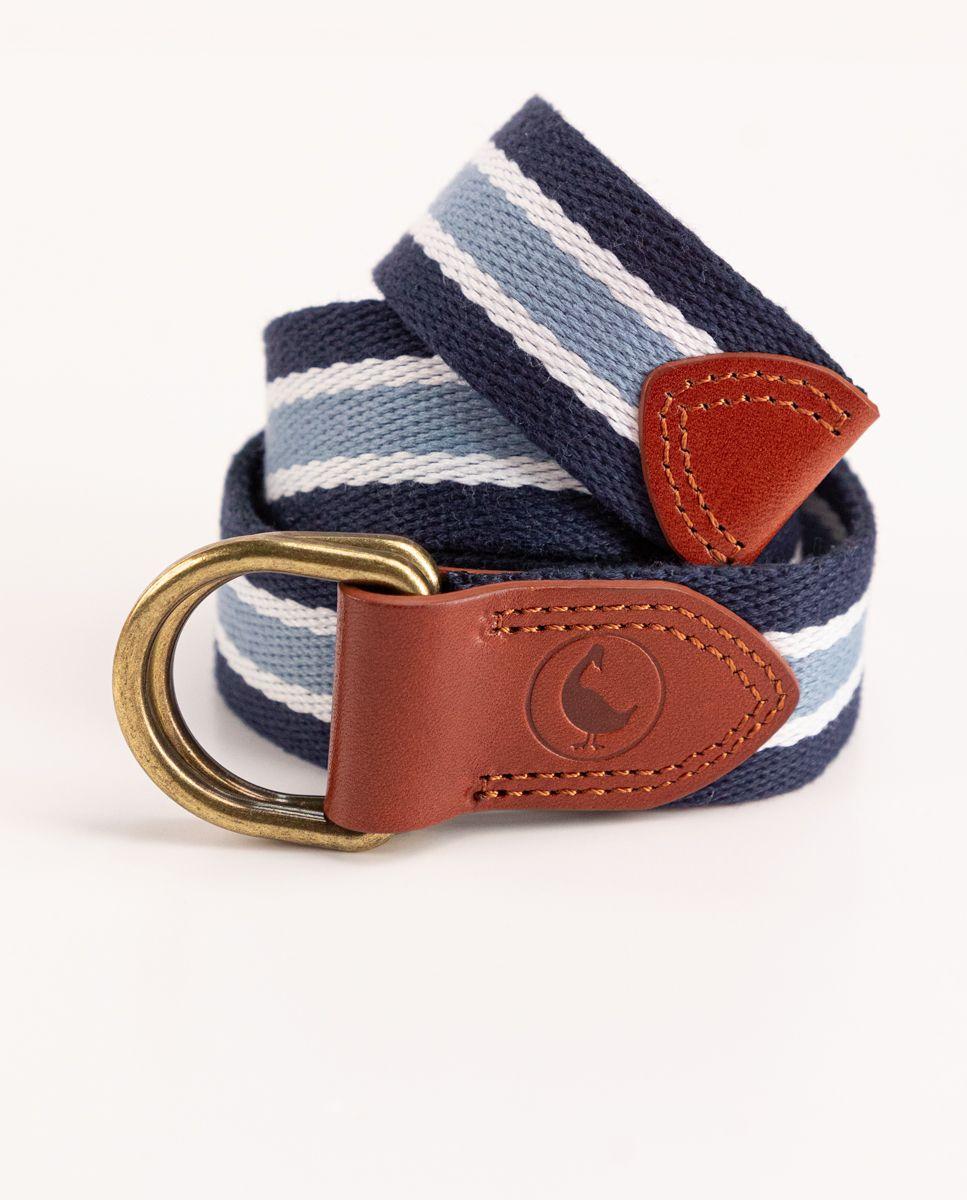 Cinturón Azul Rayas Marino  PV 25-0