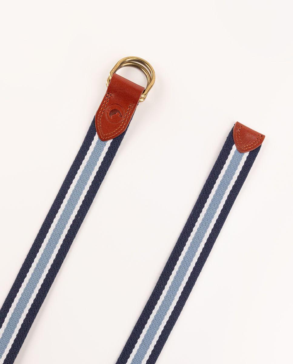 Cinturón Azul Rayas Marino  PV 25-1