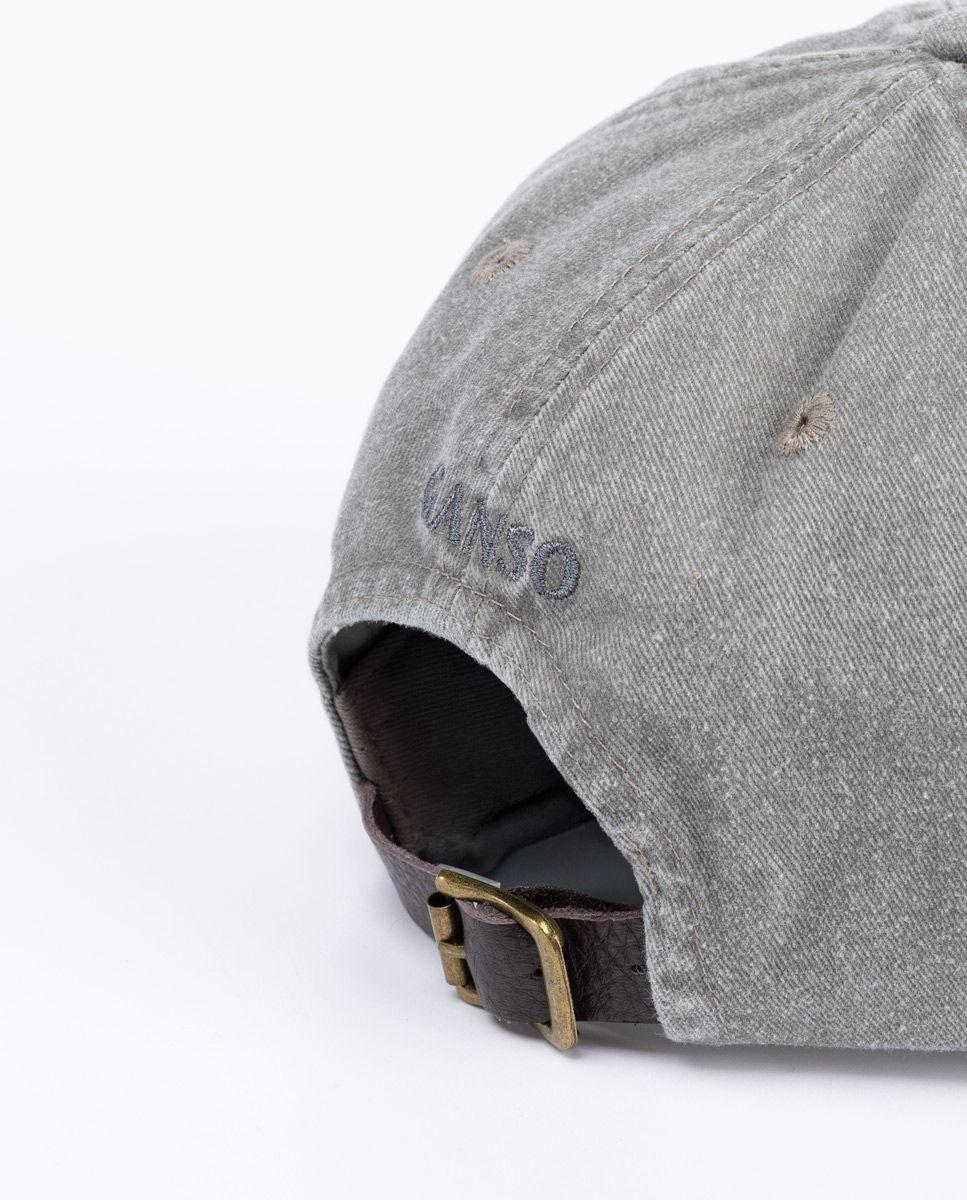 Gorra Algodón Lavado Gris  PV 26-2