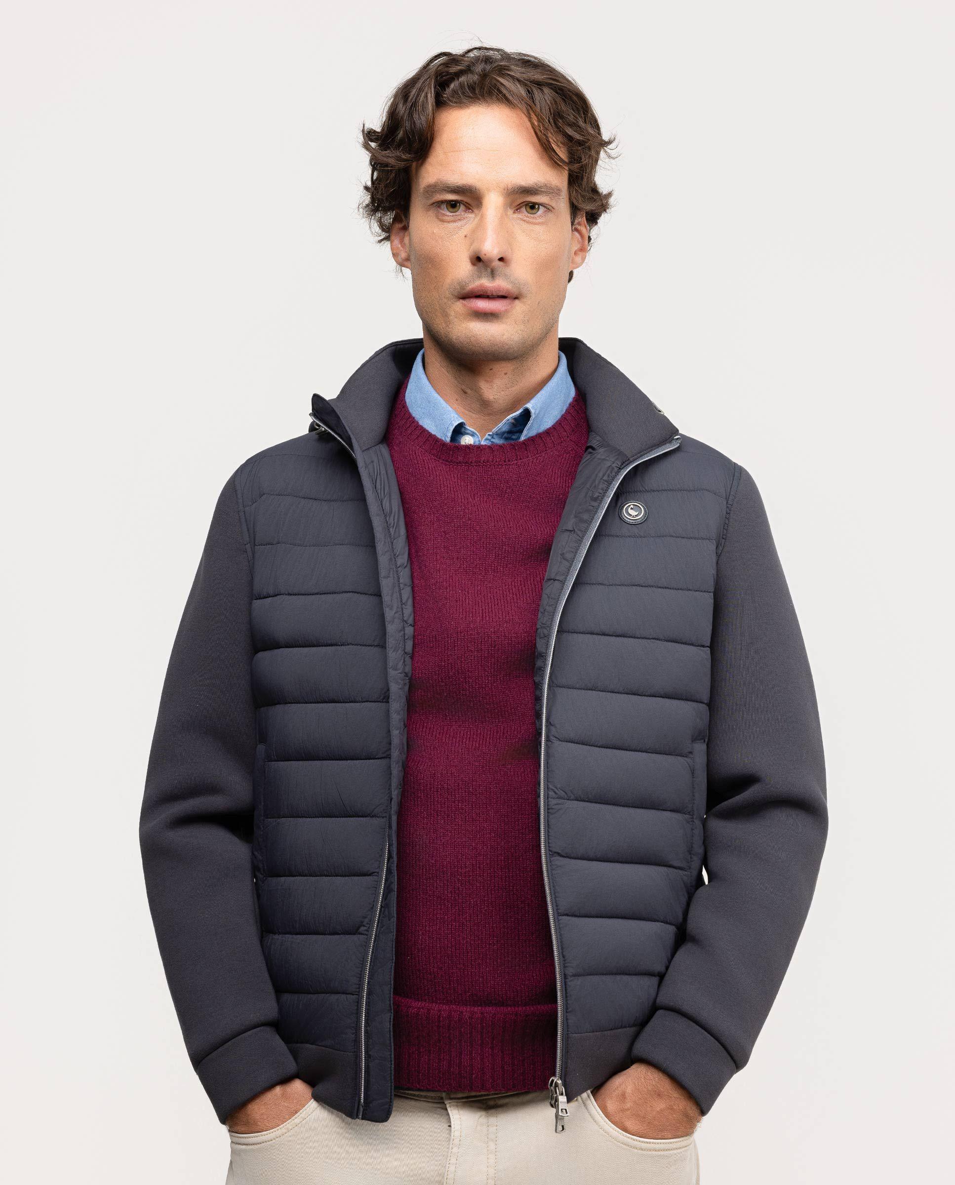 Chaqueta Híbrida Marino HOMBRE OI 25-0