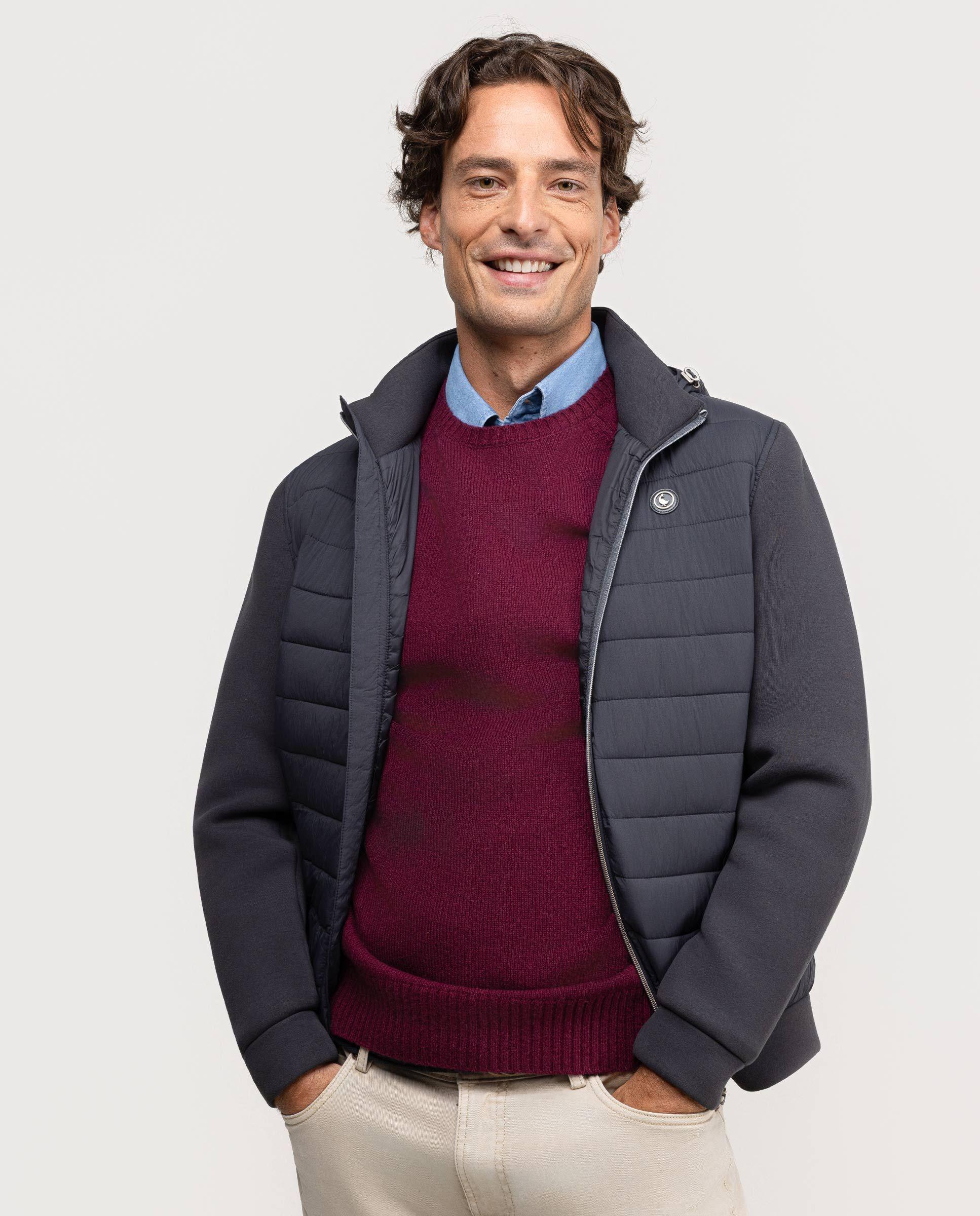 Chaqueta Híbrida Marino HOMBRE OI 25-1