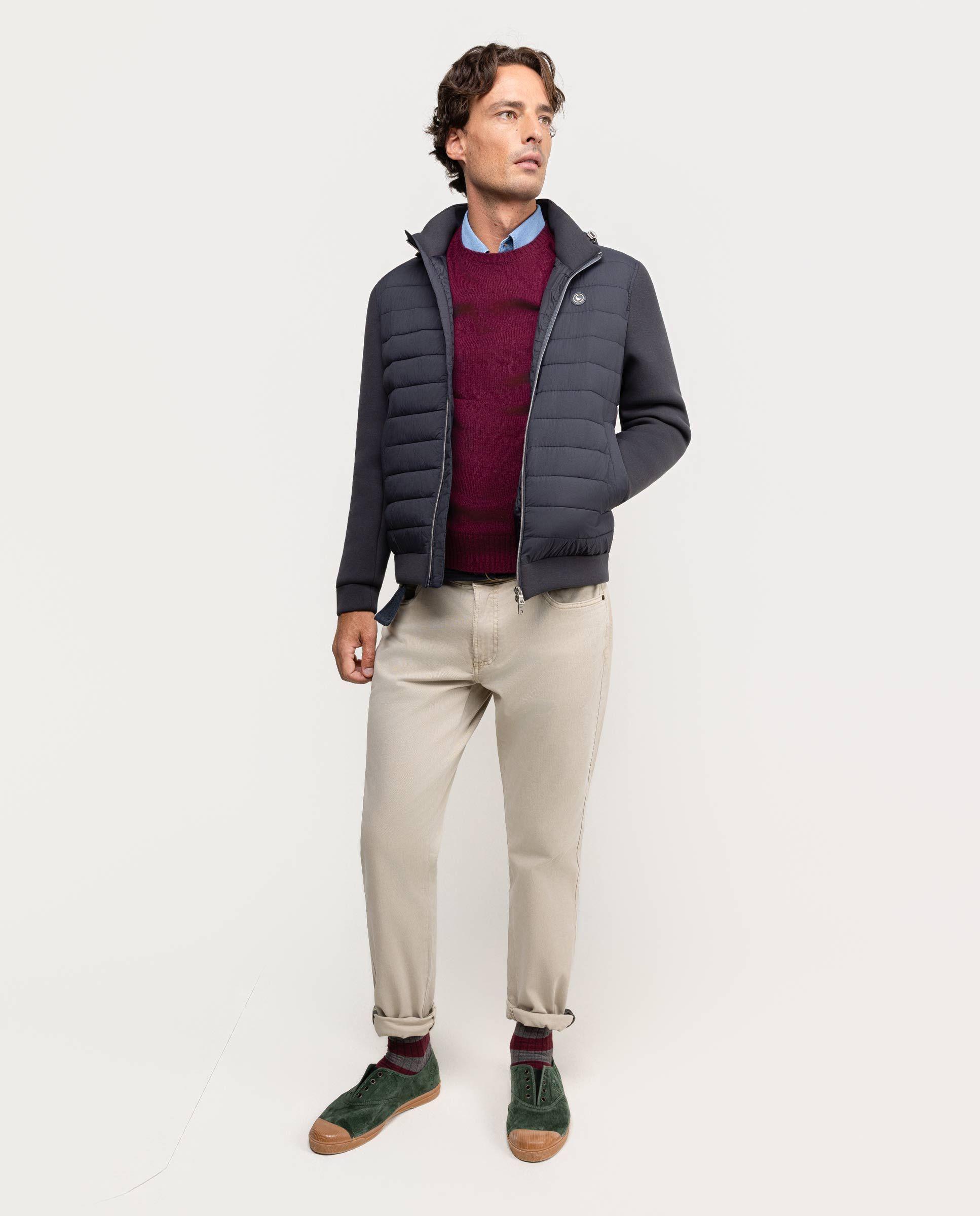 Chaqueta Híbrida Marino HOMBRE OI 25-2