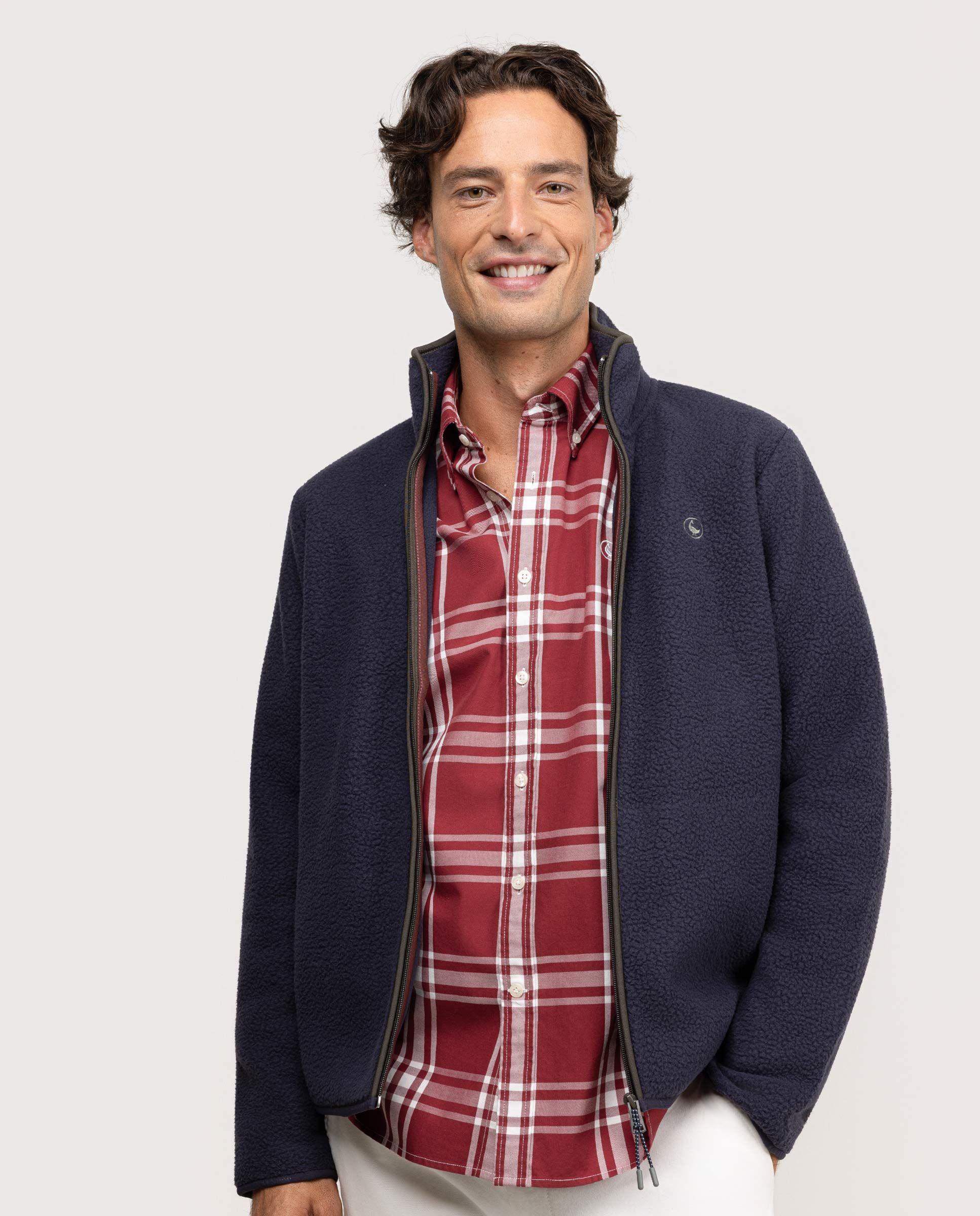 Chaqueta Polar Marino HOMBRE OI 25-0