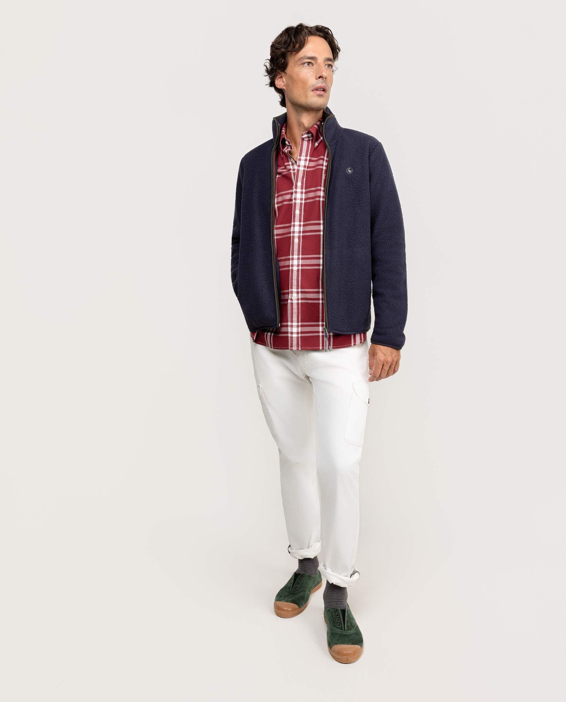 Chaqueta Polar Marino HOMBRE OI 25-1