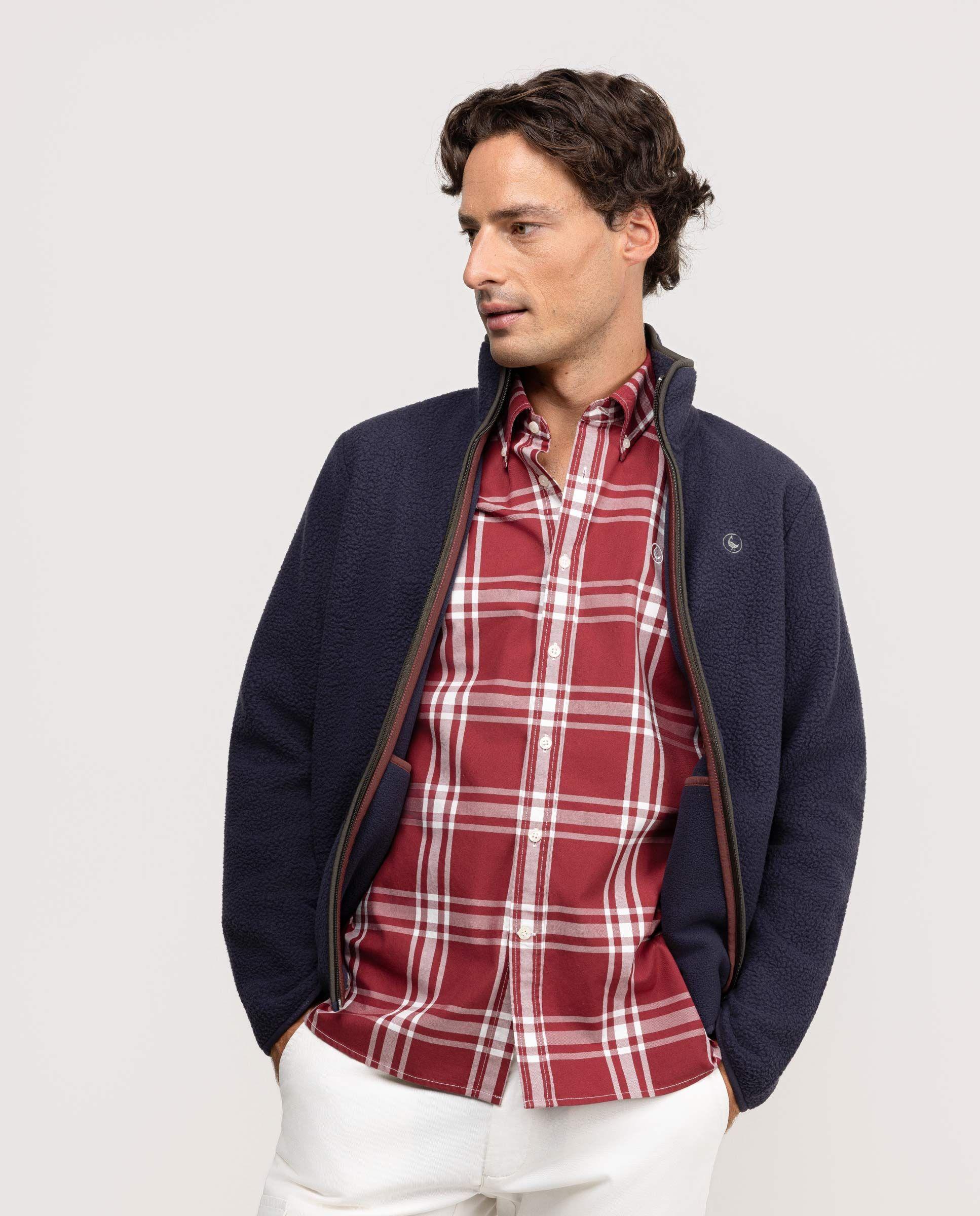 Chaqueta Polar Marino HOMBRE OI 25-2