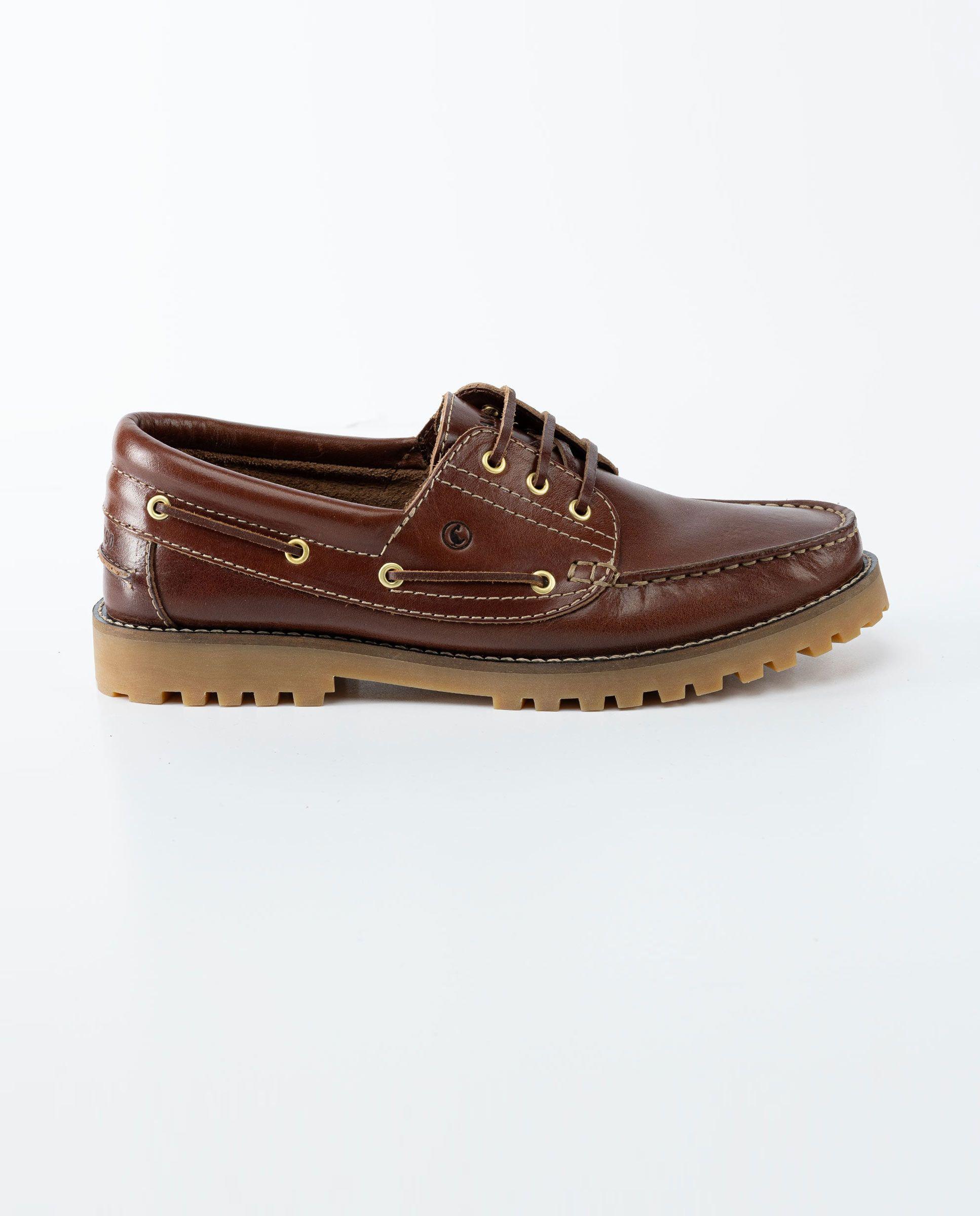 Naútico Piel Marrón HOMBRE OI 25-0