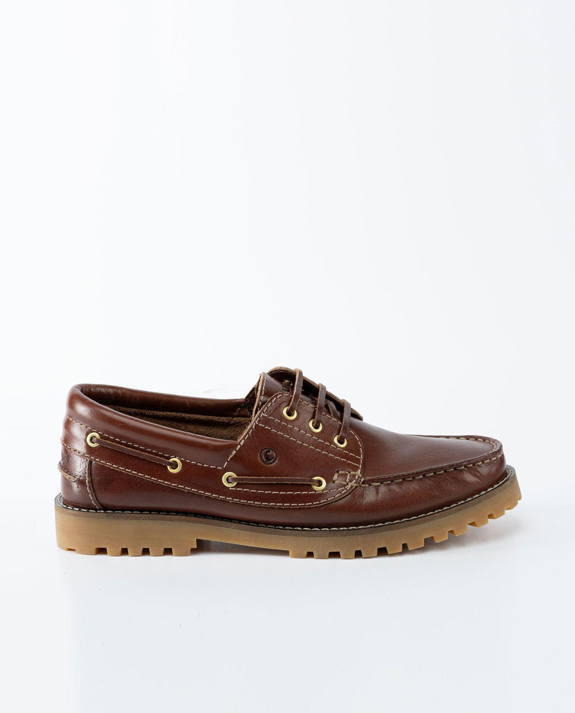Naútico Piel Marrón HOMBRE OI 25-1