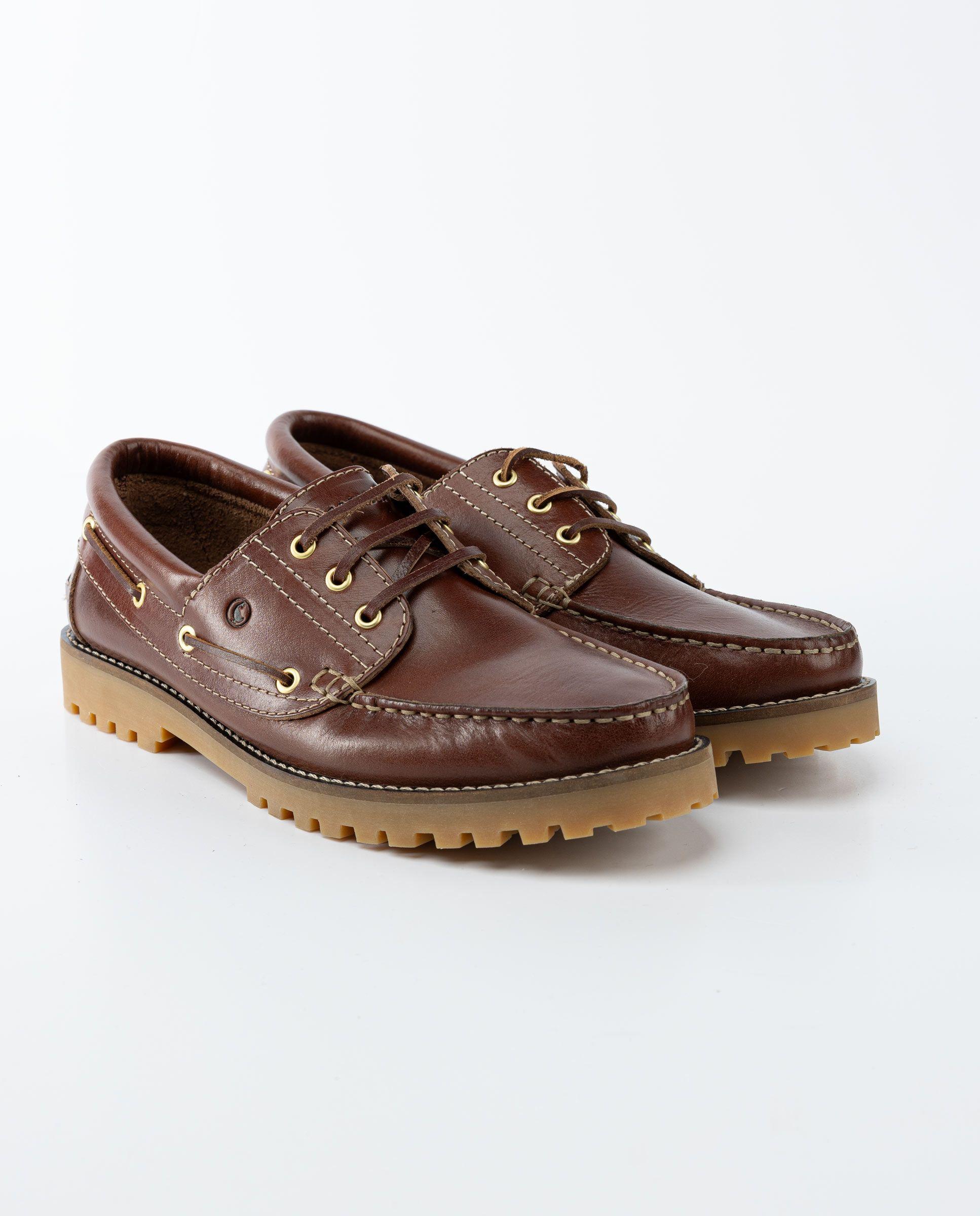Naútico Piel Marrón HOMBRE OI 25-2