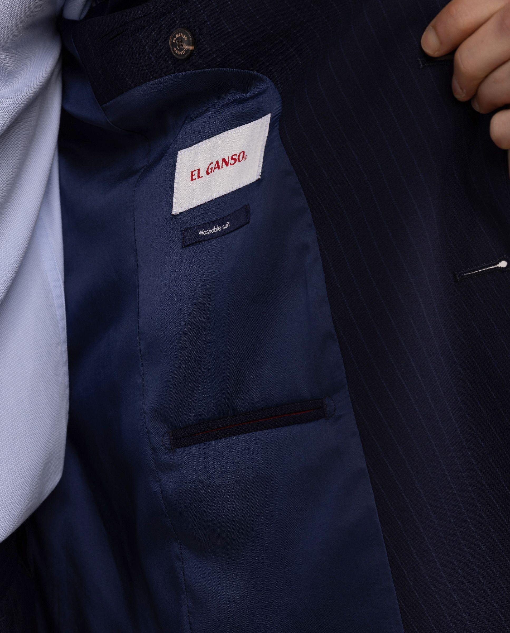 Americana Traje Lavable Marino Raya HOMBRE PV 26-3