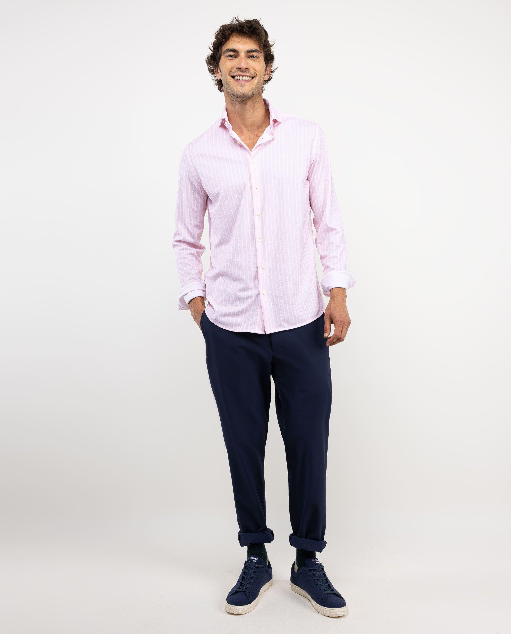 Camisa Sepiia Raya Butcher Rosa HOMBRE OI 25-0