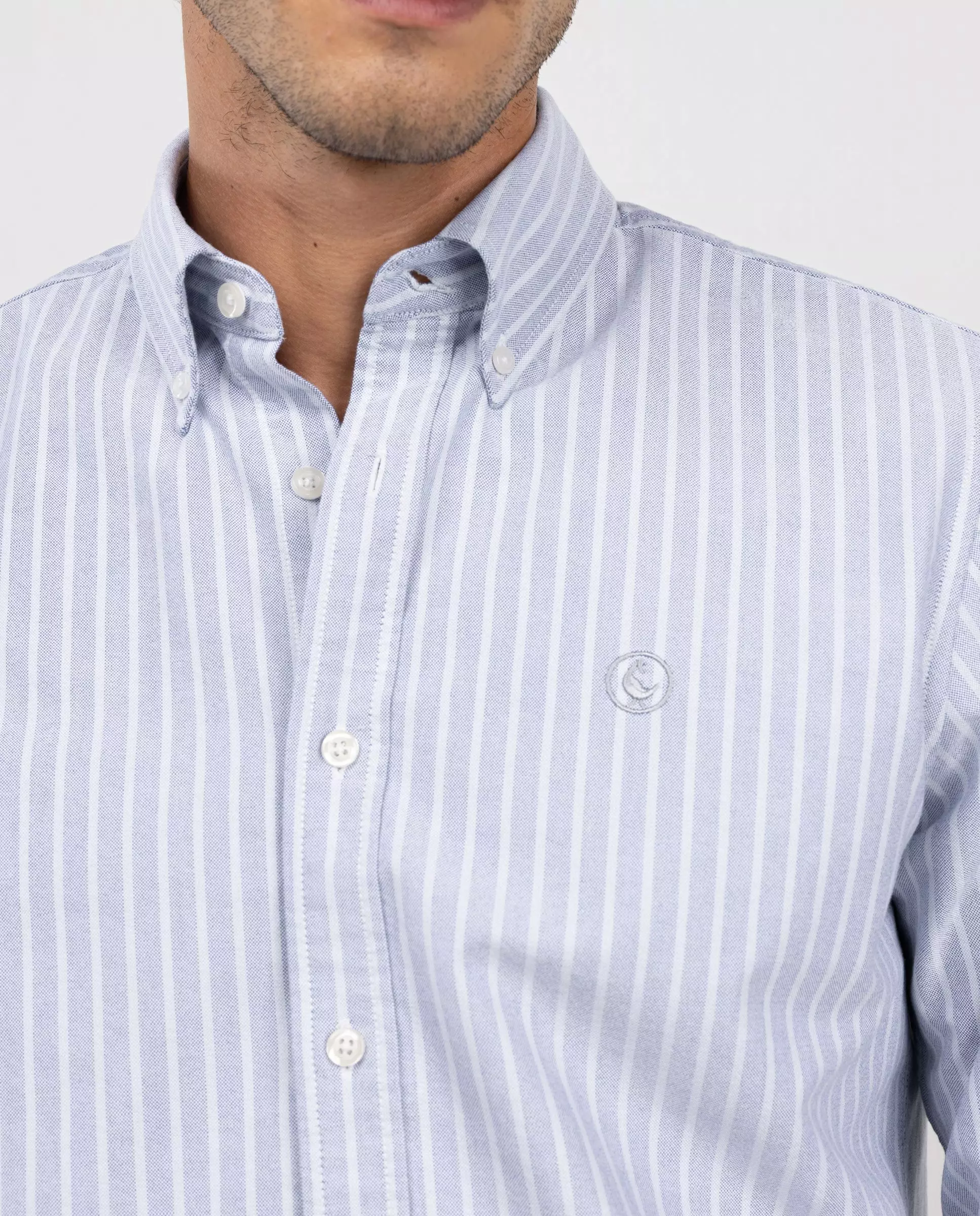 Camisa Raya Butcher Oxford Azul HOMBRE OI 25-3