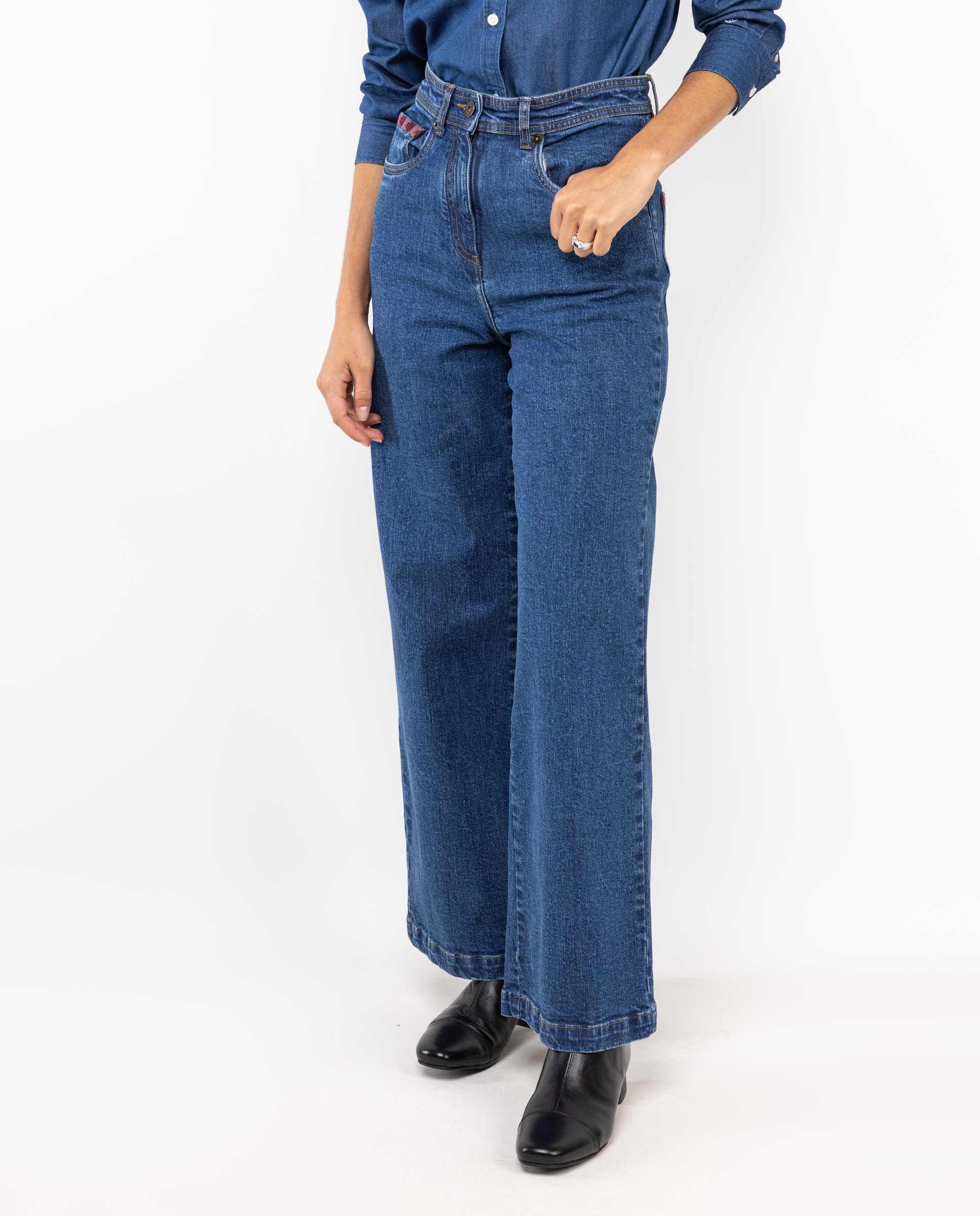 Pantalón Denim Marino MUJER OI 25-0