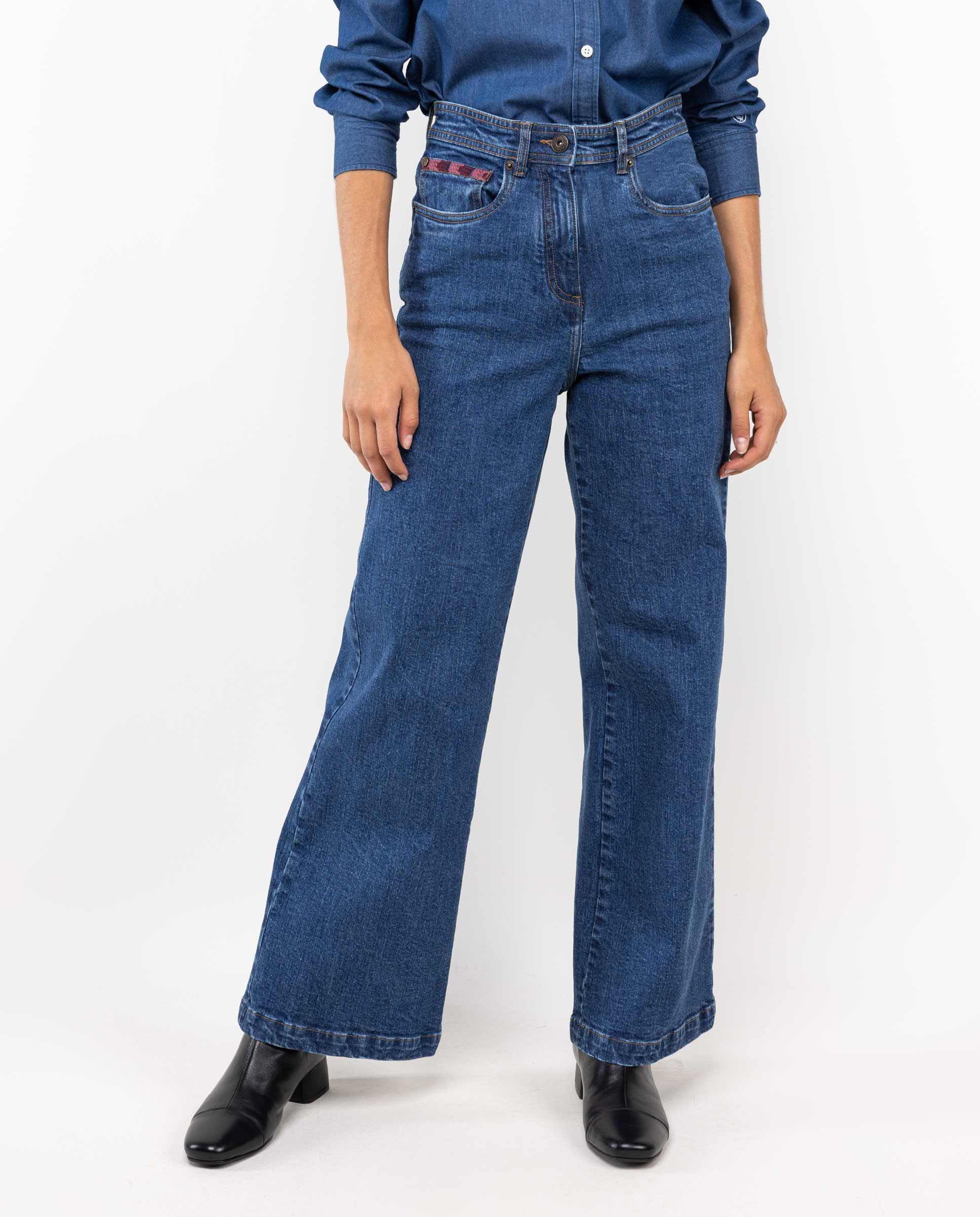 Pantalón Denim Marino MUJER OI 25-1