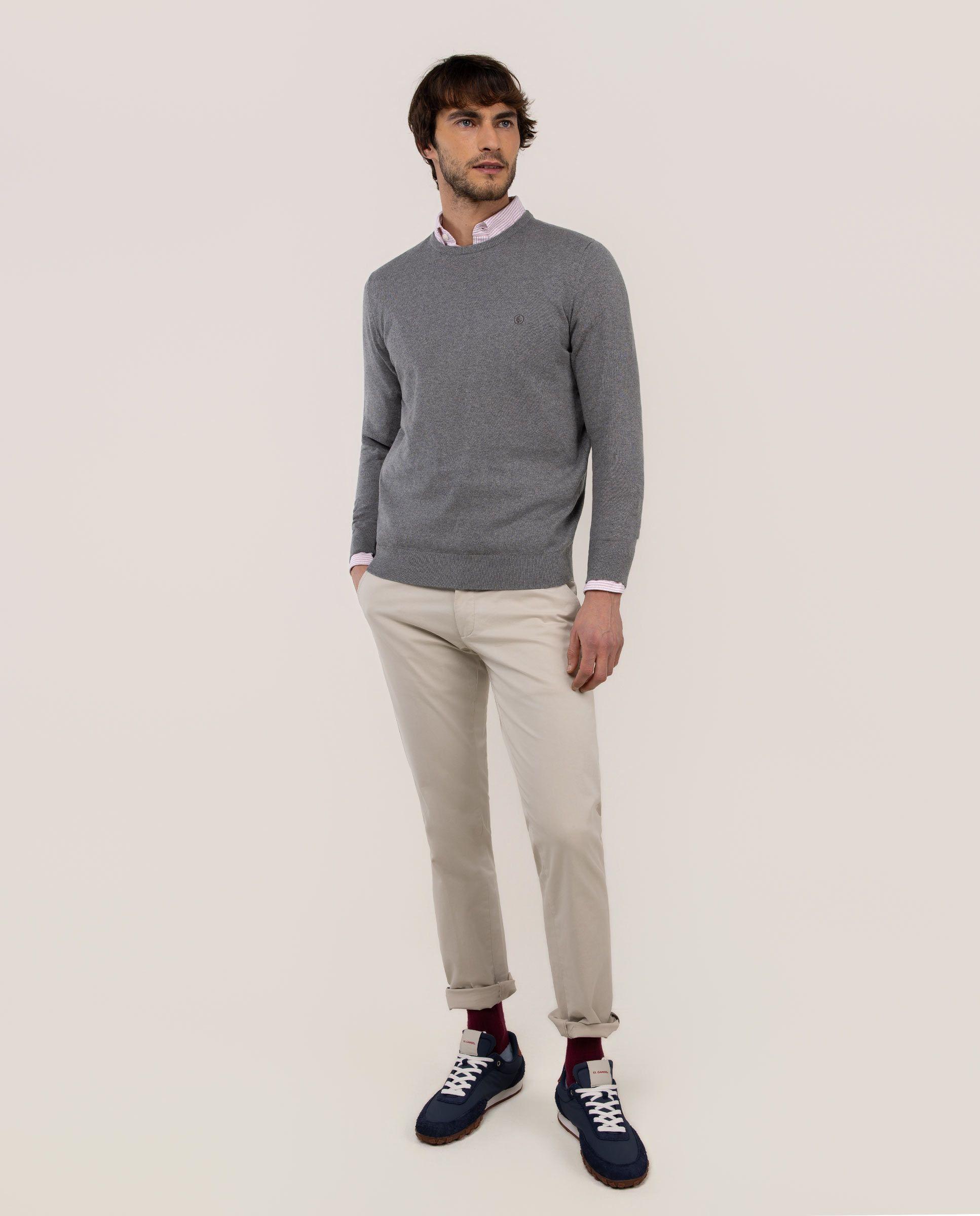 Pantalón Chino Básico Beige HOMBRE PV 26-1