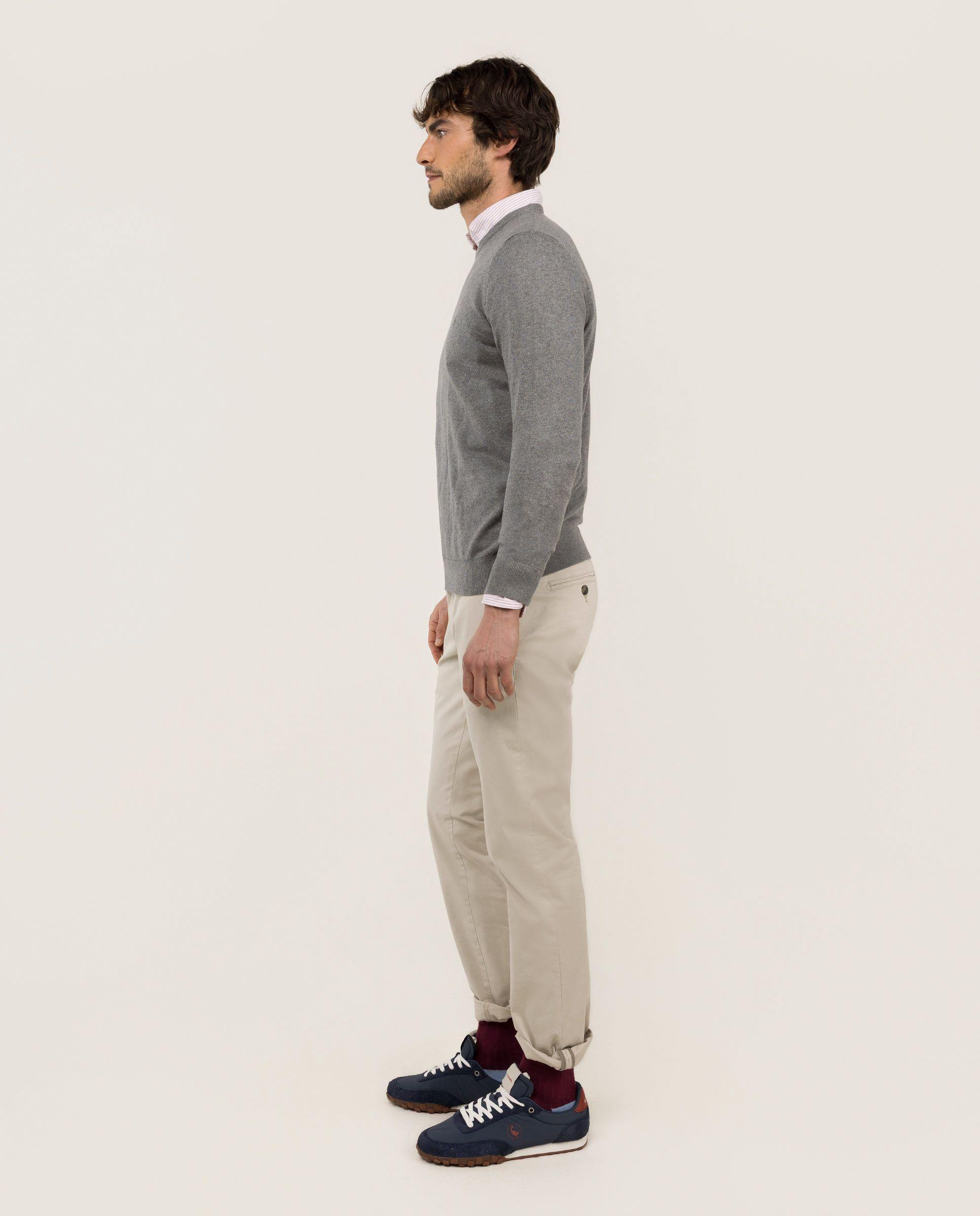 Pantalón Chino Básico Beige HOMBRE PV 26-2