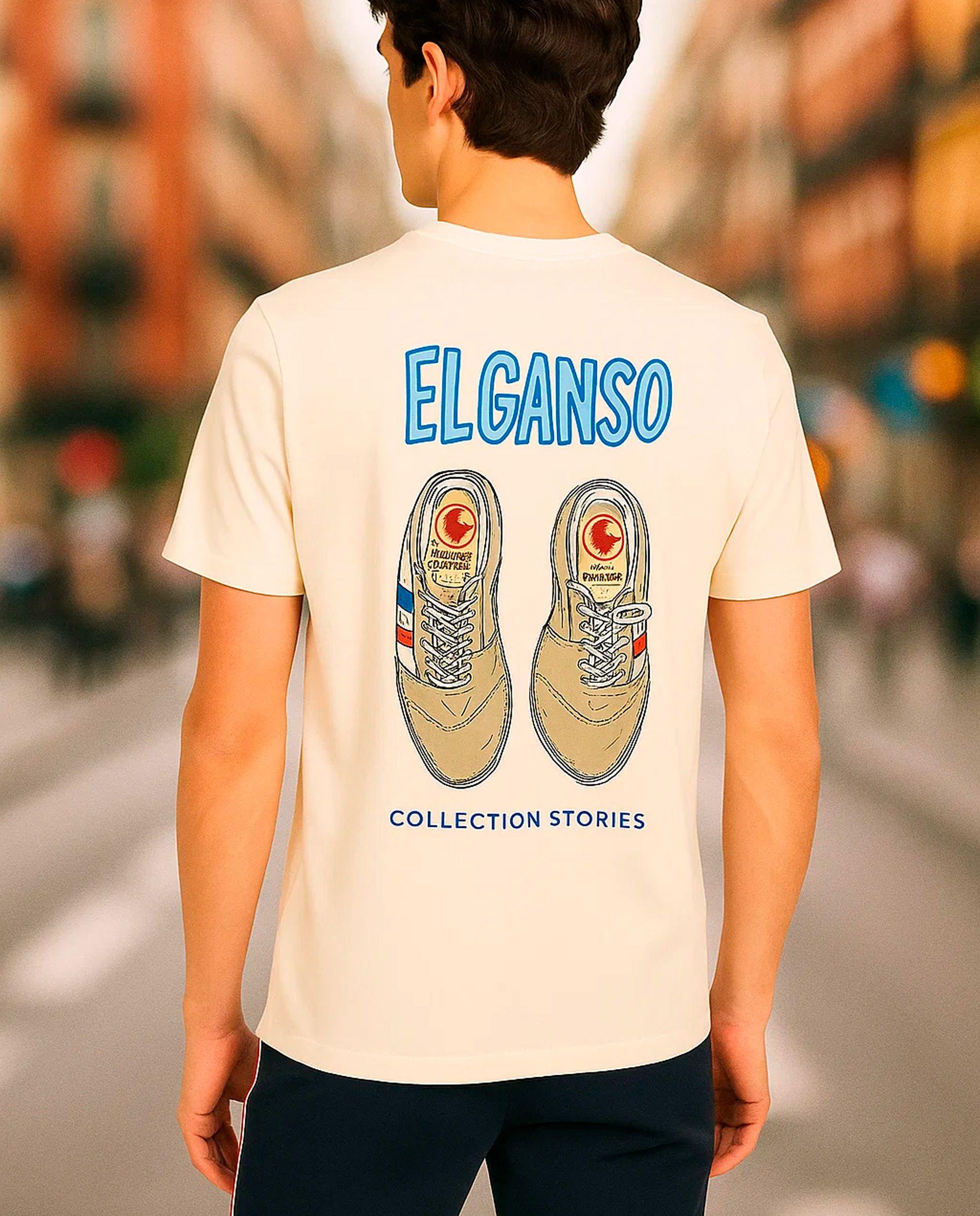 Camiseta Zapatillas Cómic HOMBRE OI 25-0
