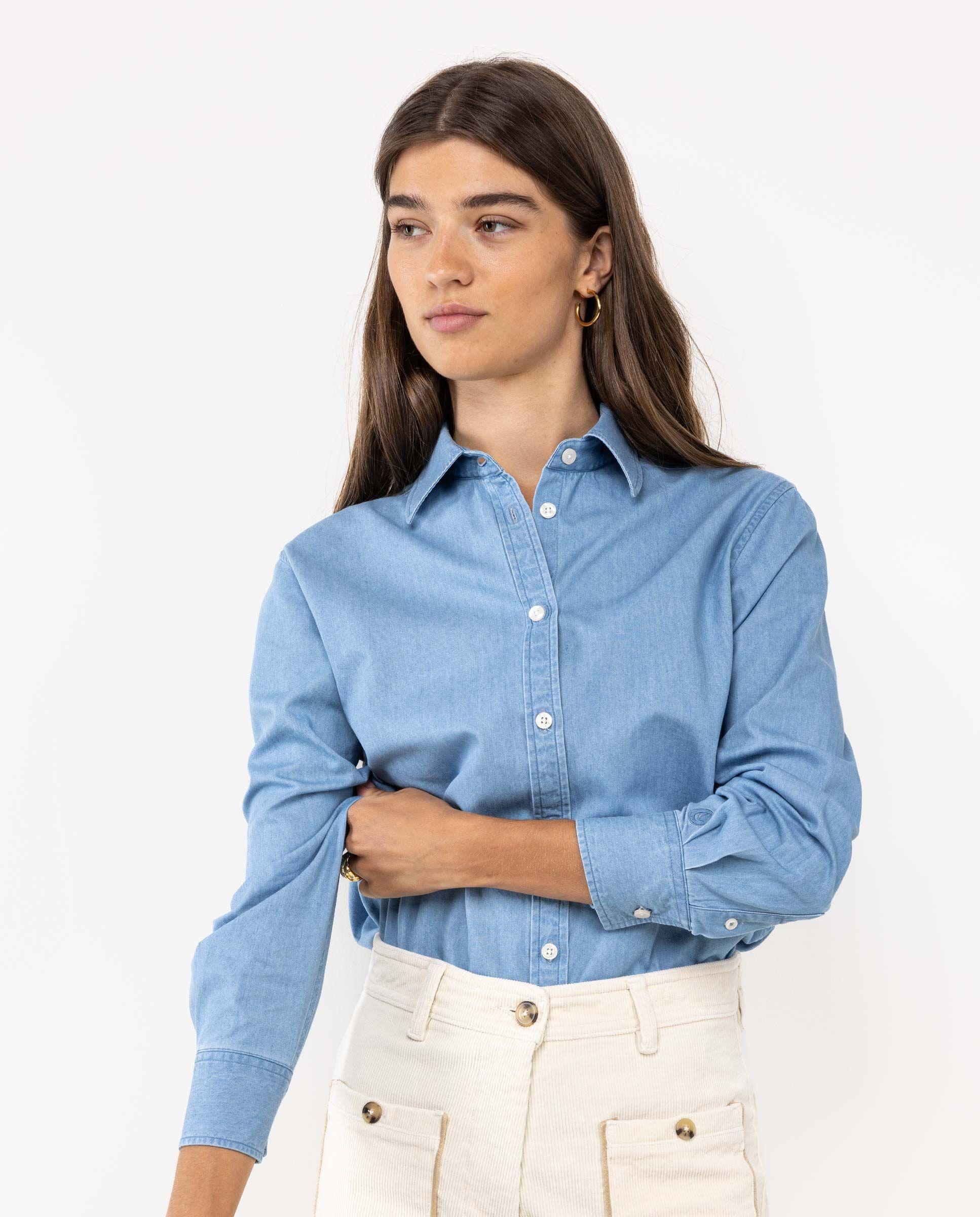 Camisa Denim Lavada MUJER OI 25-2