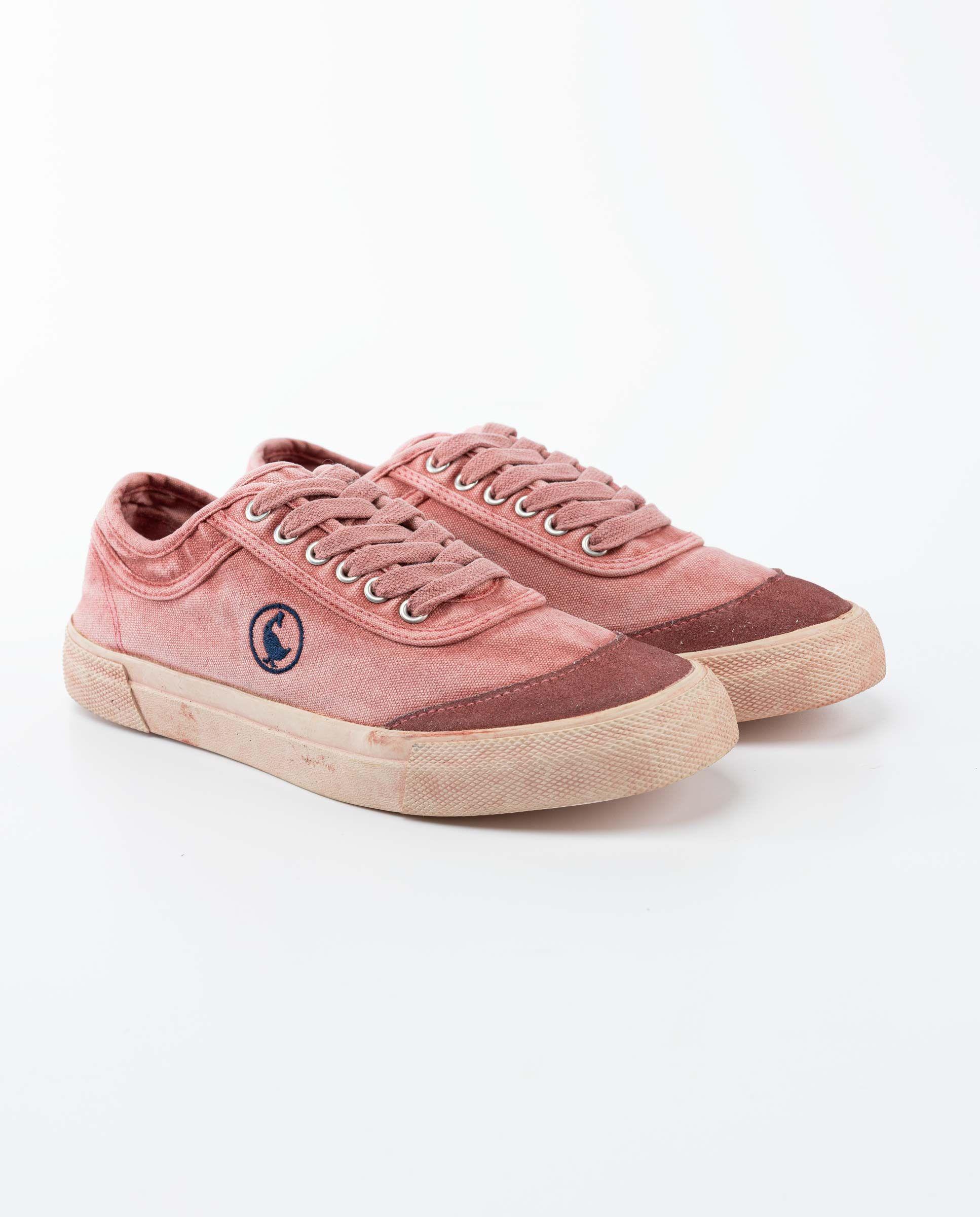 Zapatilla Squash Washed Canvas Rojo UNISEX OI 25-2