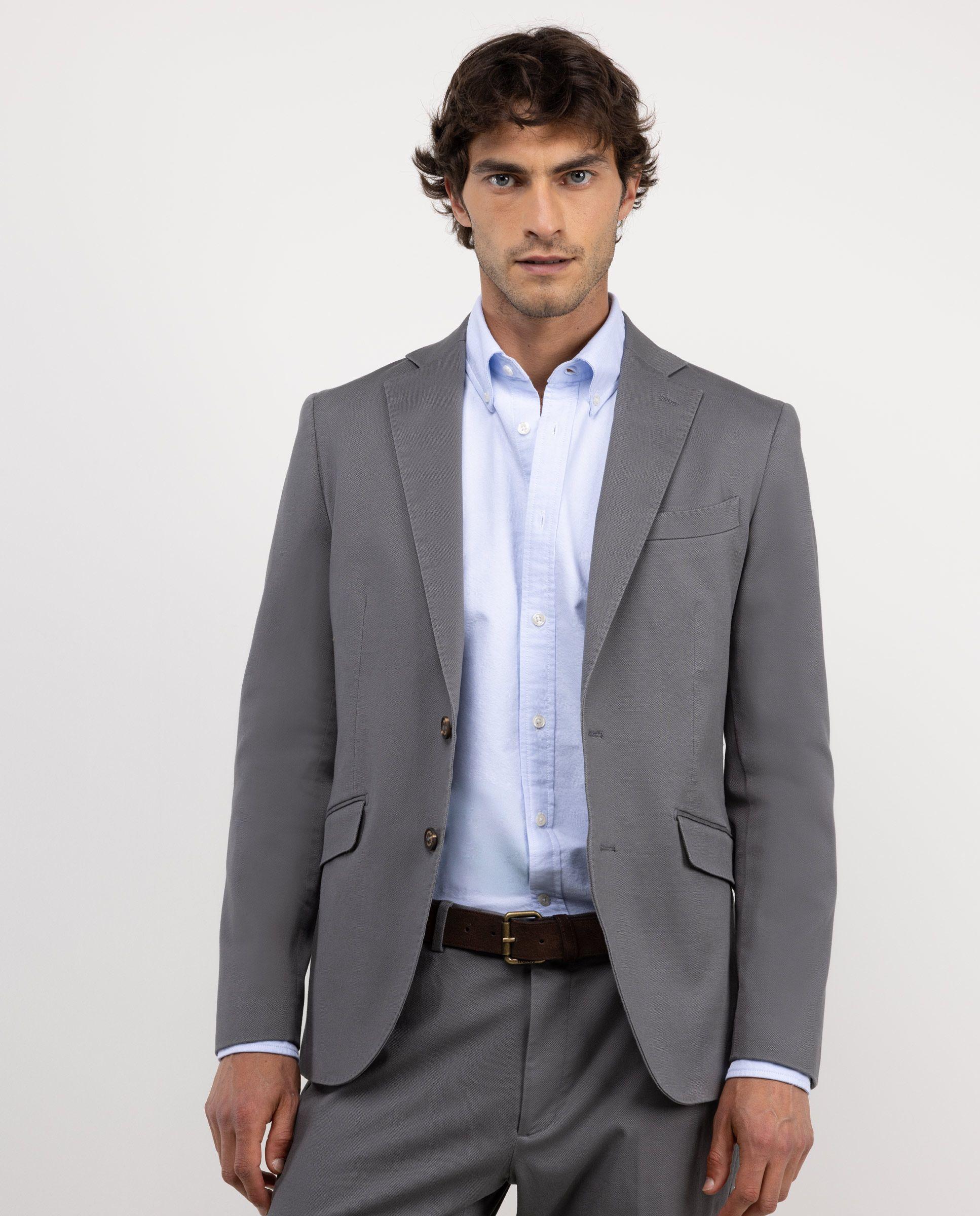 Americana Coordinada Lavado Gris HOMBRE OI 25-0