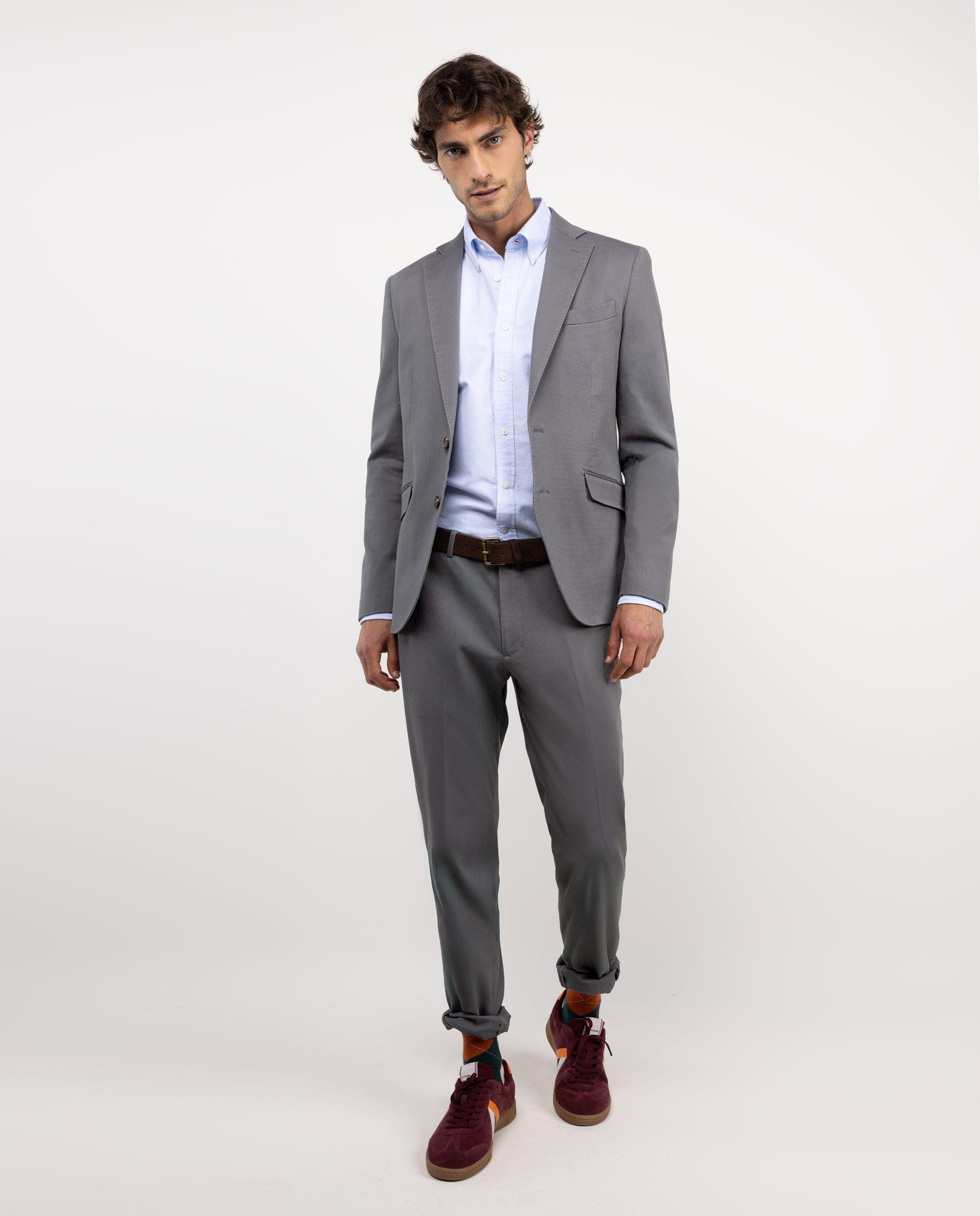 Americana Coordinada Lavado Gris HOMBRE OI 25-1