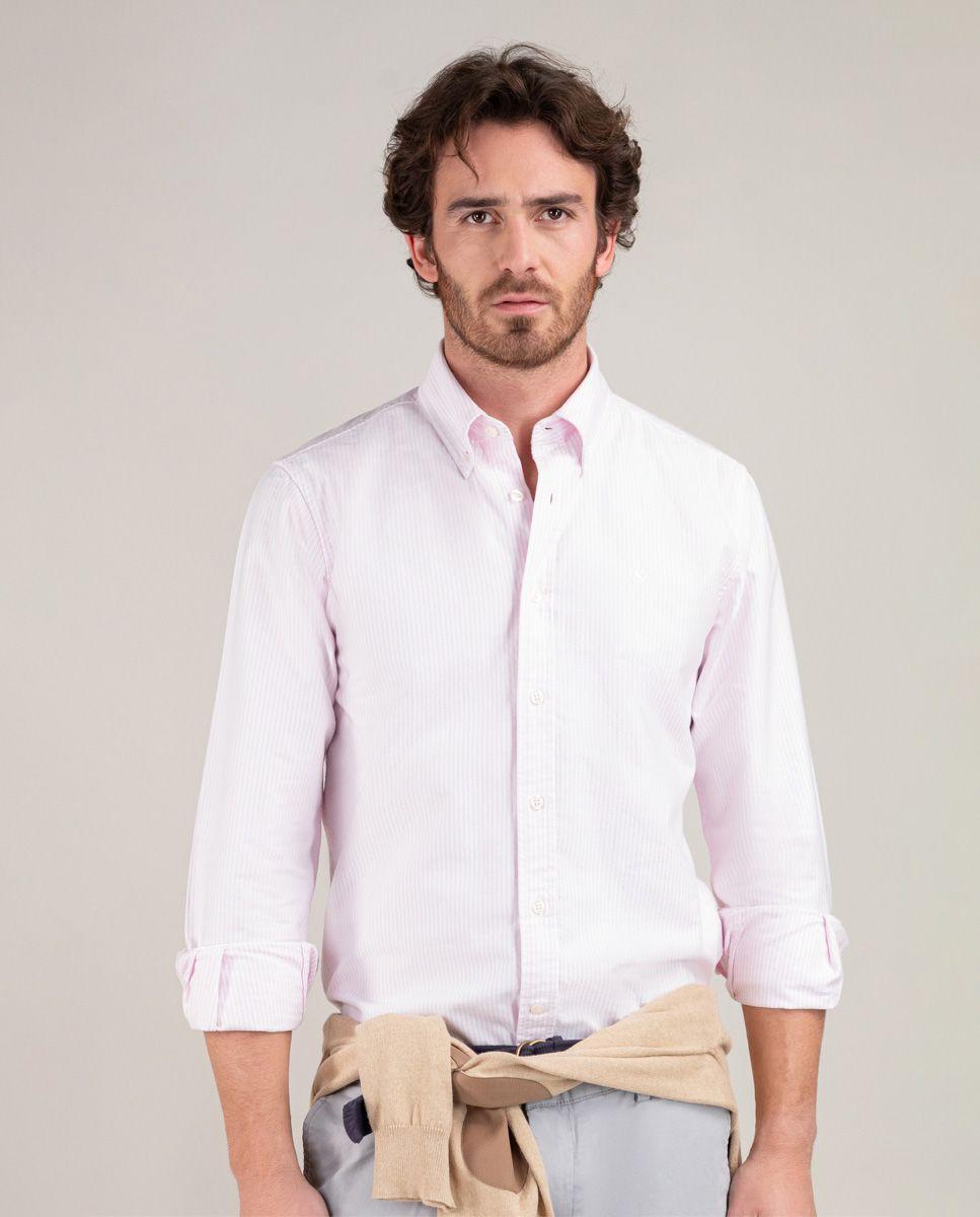 Camisa Oxford Yale Rosa HOMBRE PV 25-0