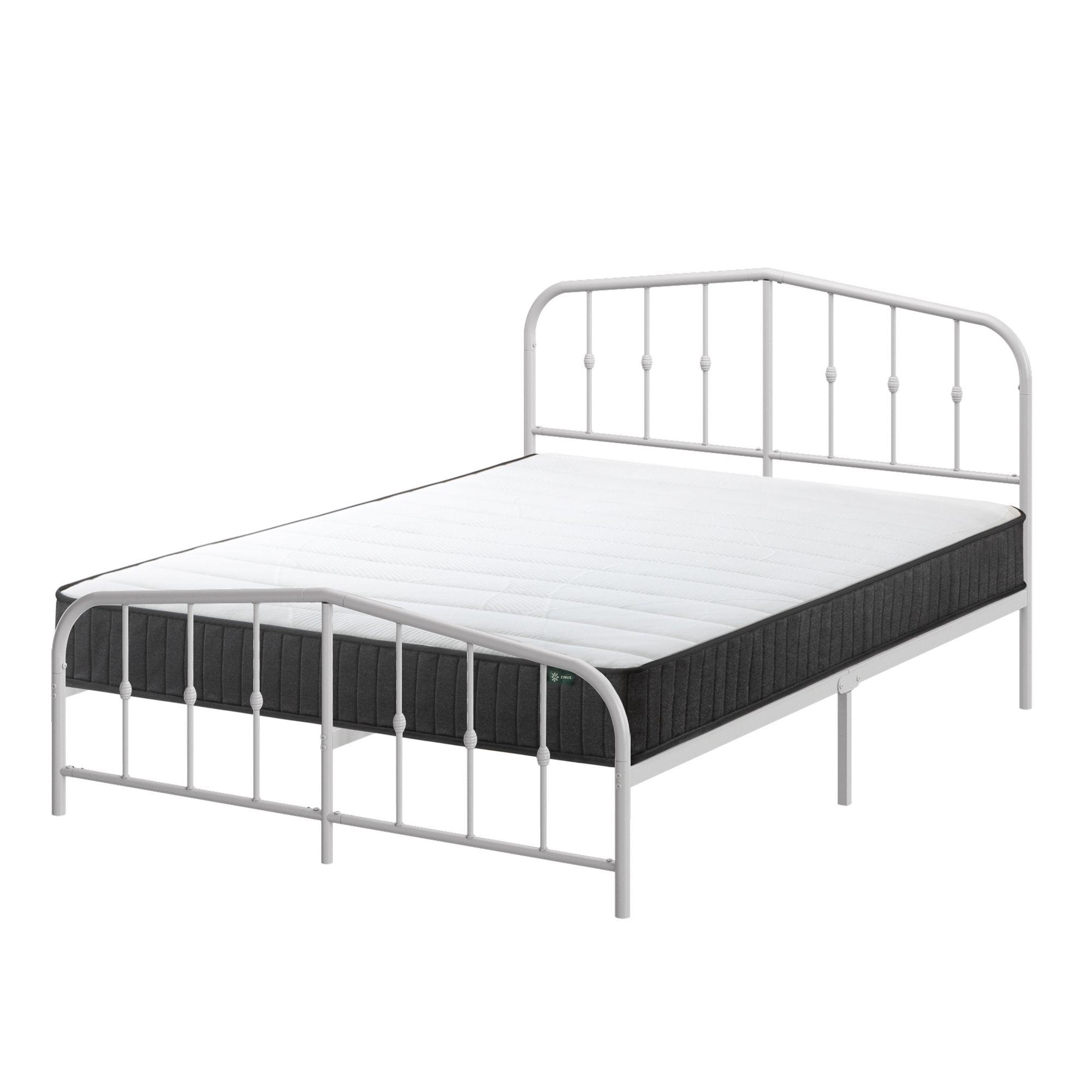Cama Heidi Zinus Colchon Resortes Pocket 20cms 2 Plazas-0