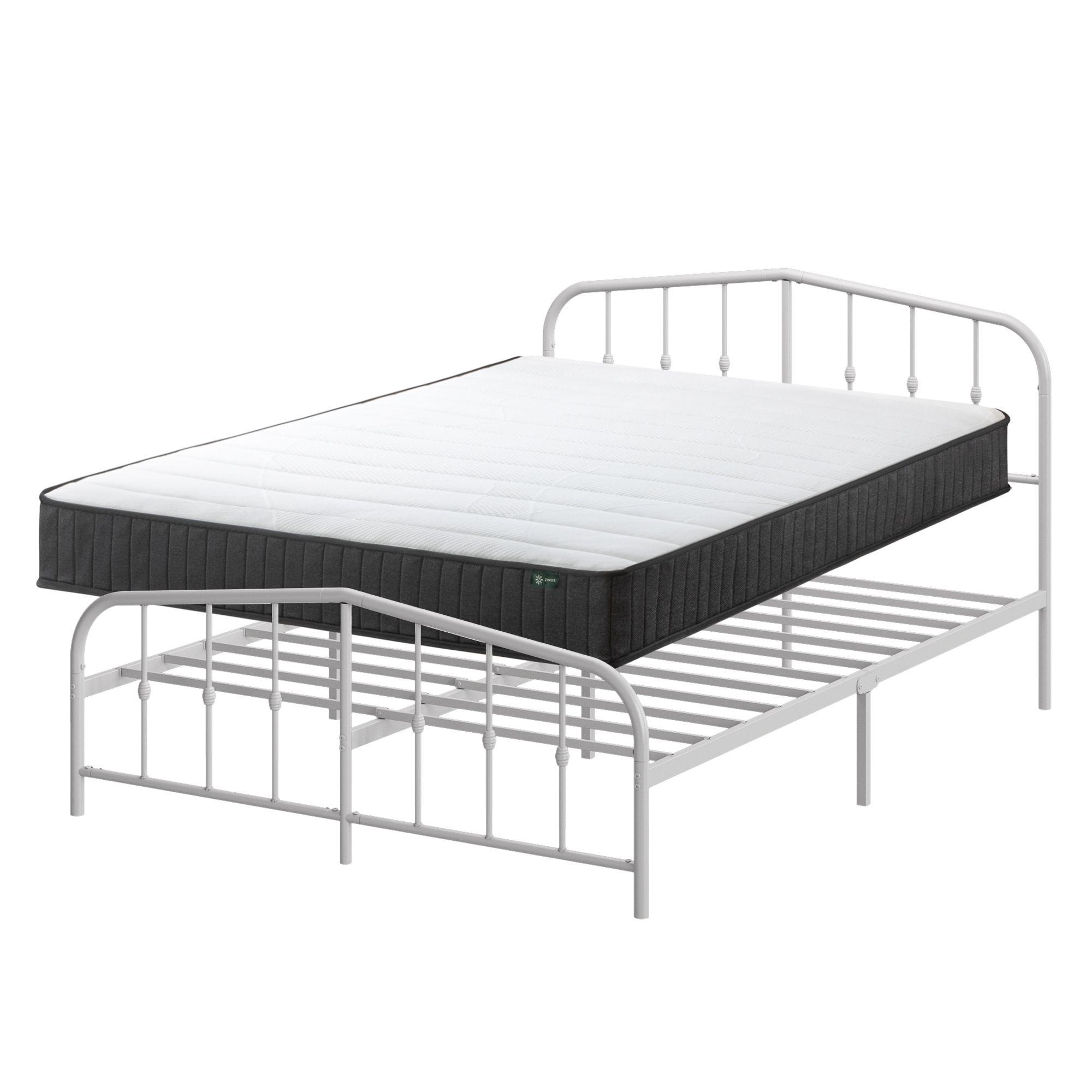 Cama Heidi Zinus Colchon Resortes Pocket 20cms 2 Plazas-3