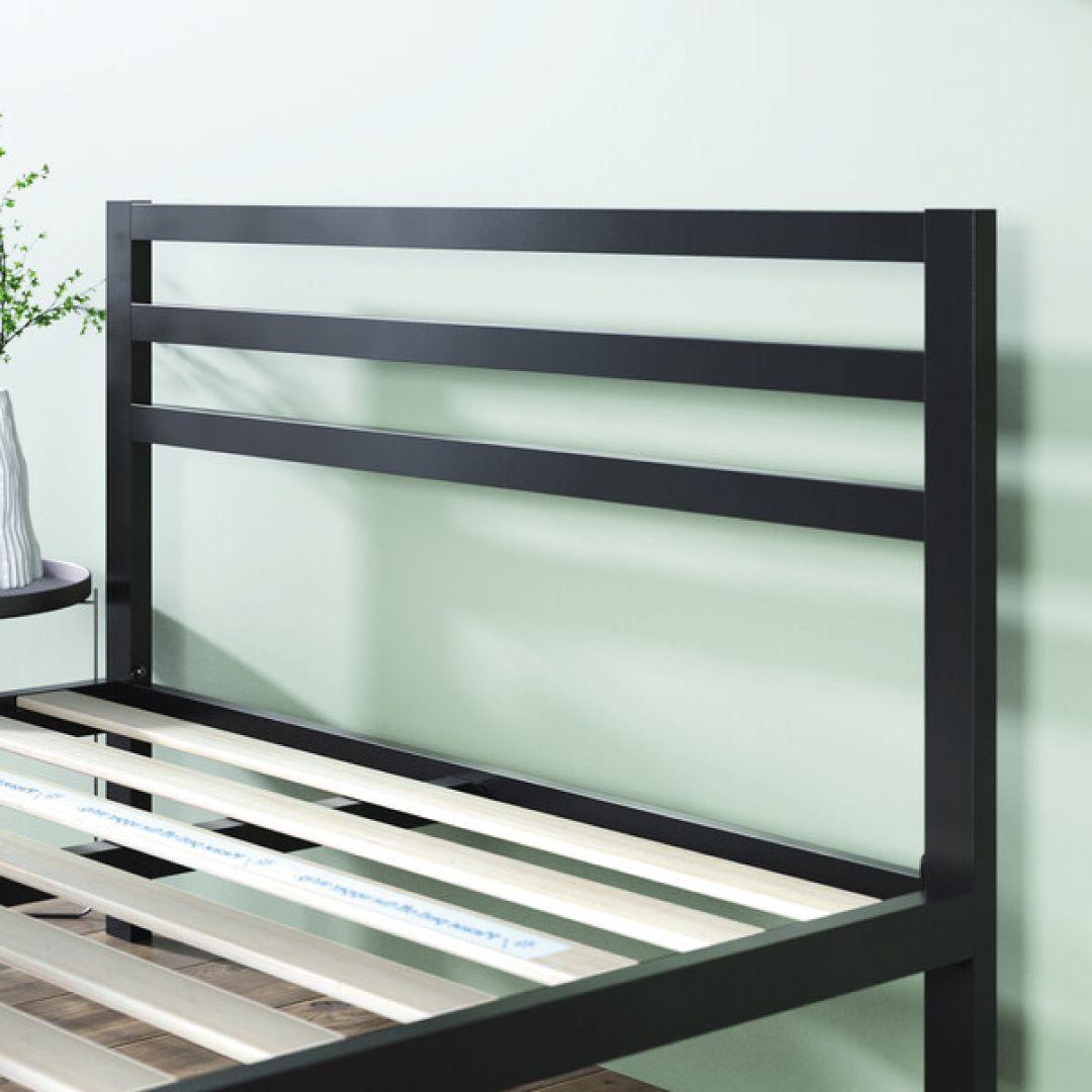 Base de cama con respaldo MIA Zinus 2 plazas 150x190x36cm-6