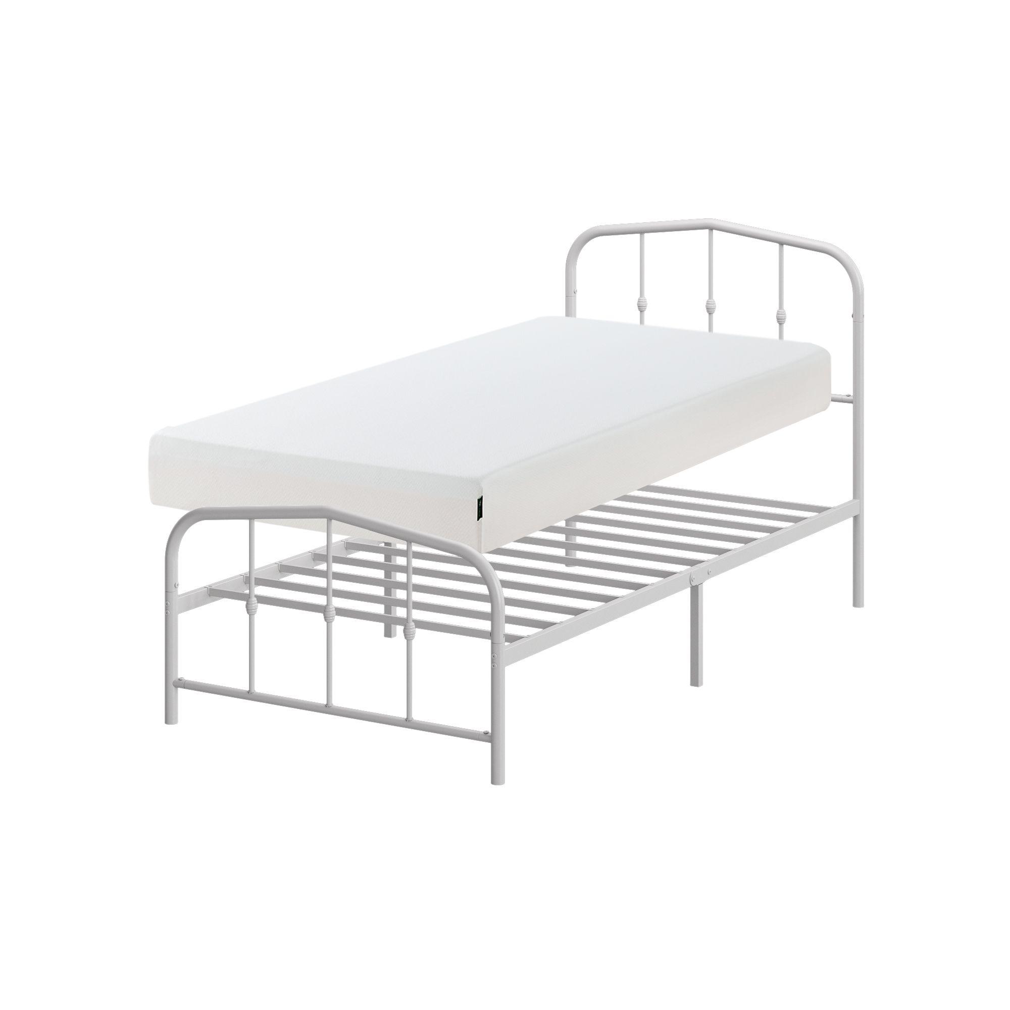 Cama Heidi Zinus Colchon Espuma 20cms 1.5 Plazas Long-1