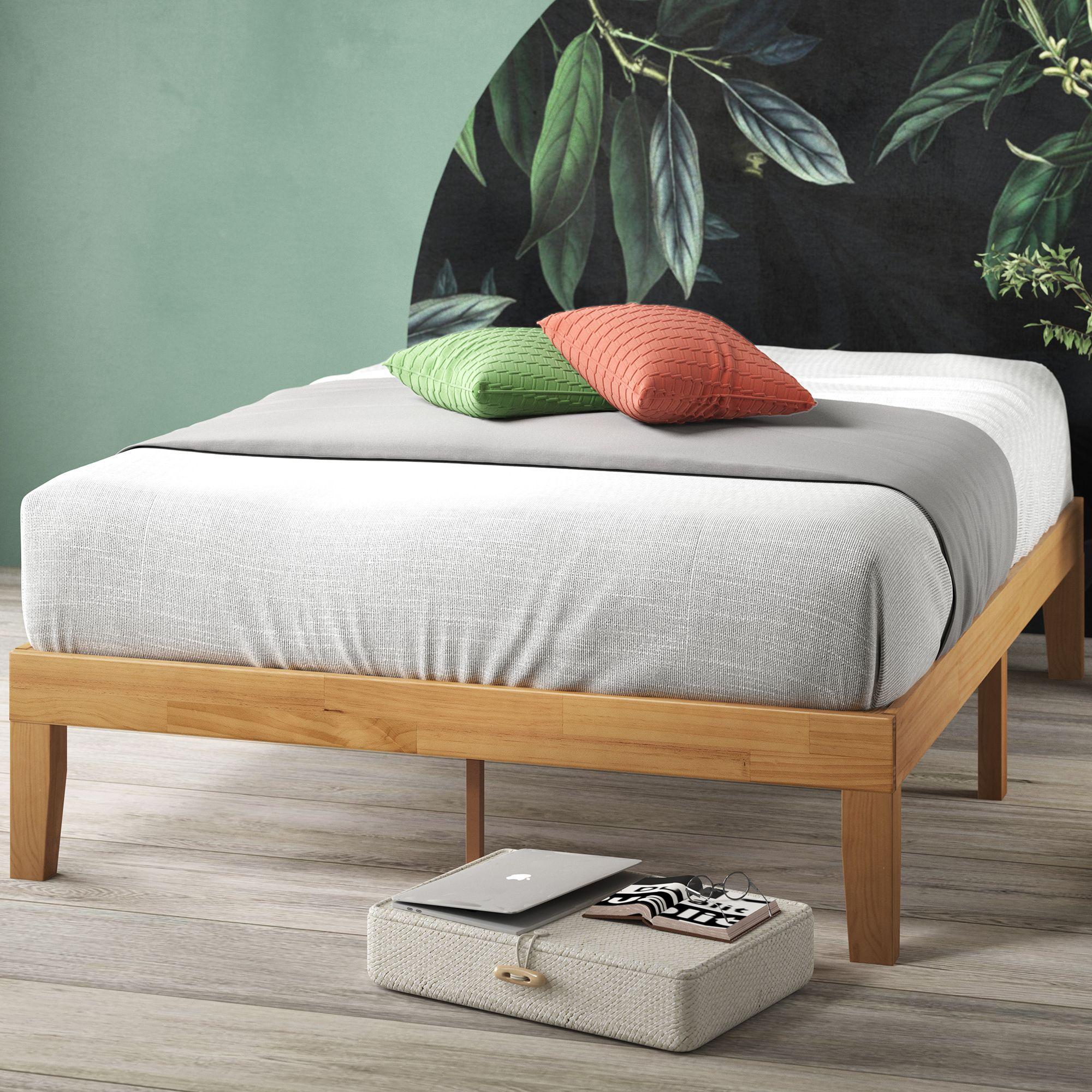 Base de cama Europea Moiz Zinus 1.5 plazas Long 105x200x36cm-3