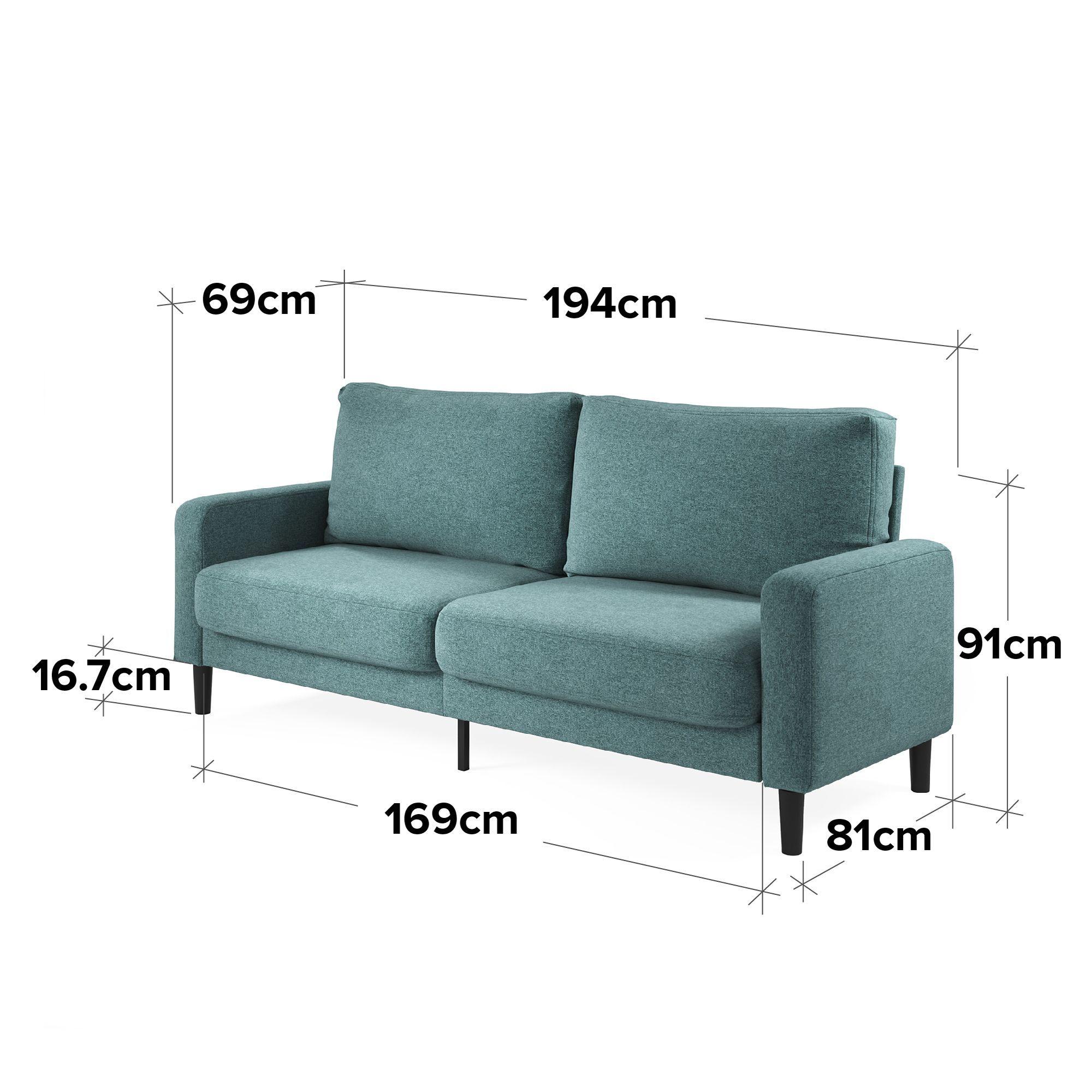 Sofá Colton Zinus 3 cuerpos verde-1