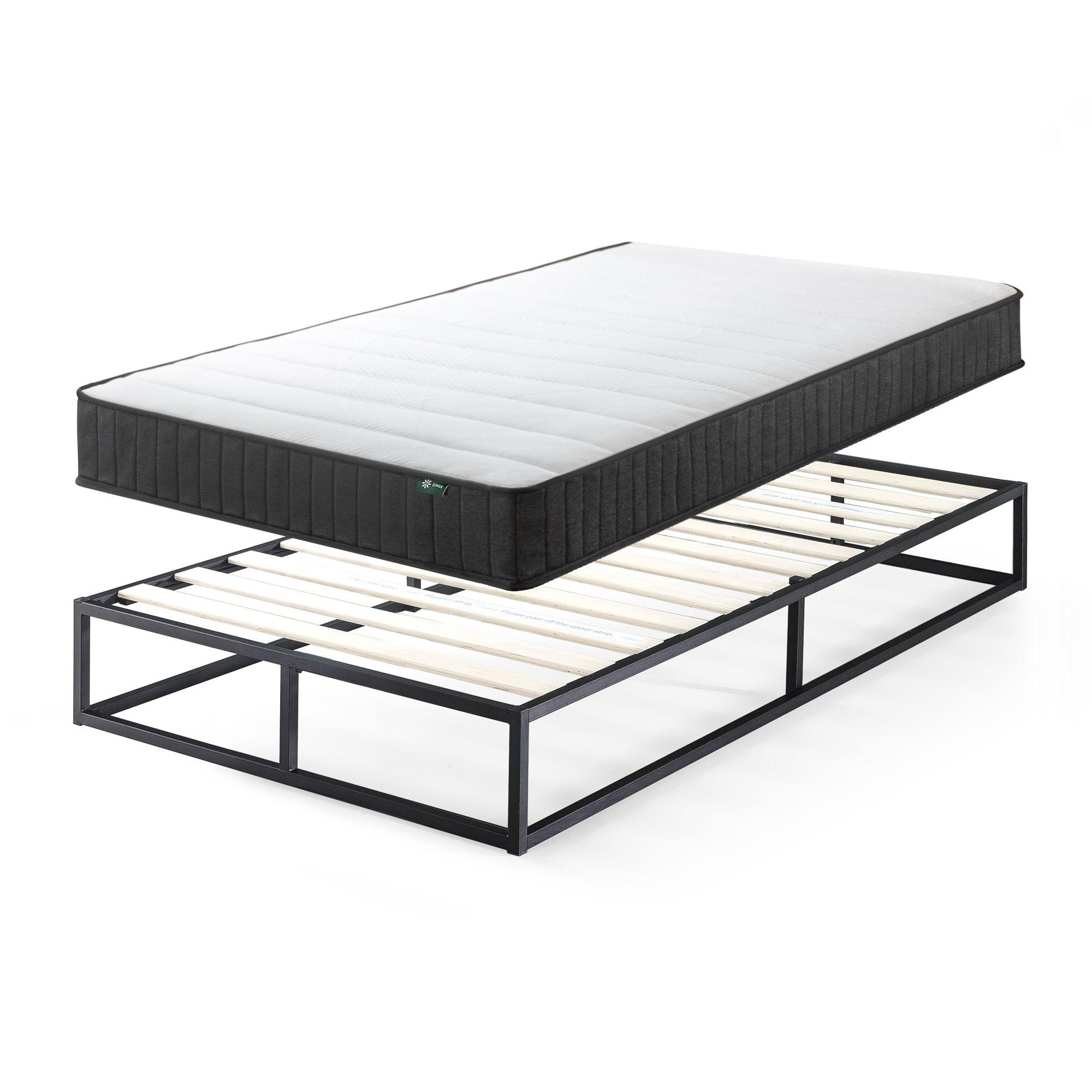 Cama Joseph Zinus Colchon Resortes Pocket 20cms 1.5 Plazas Long-0