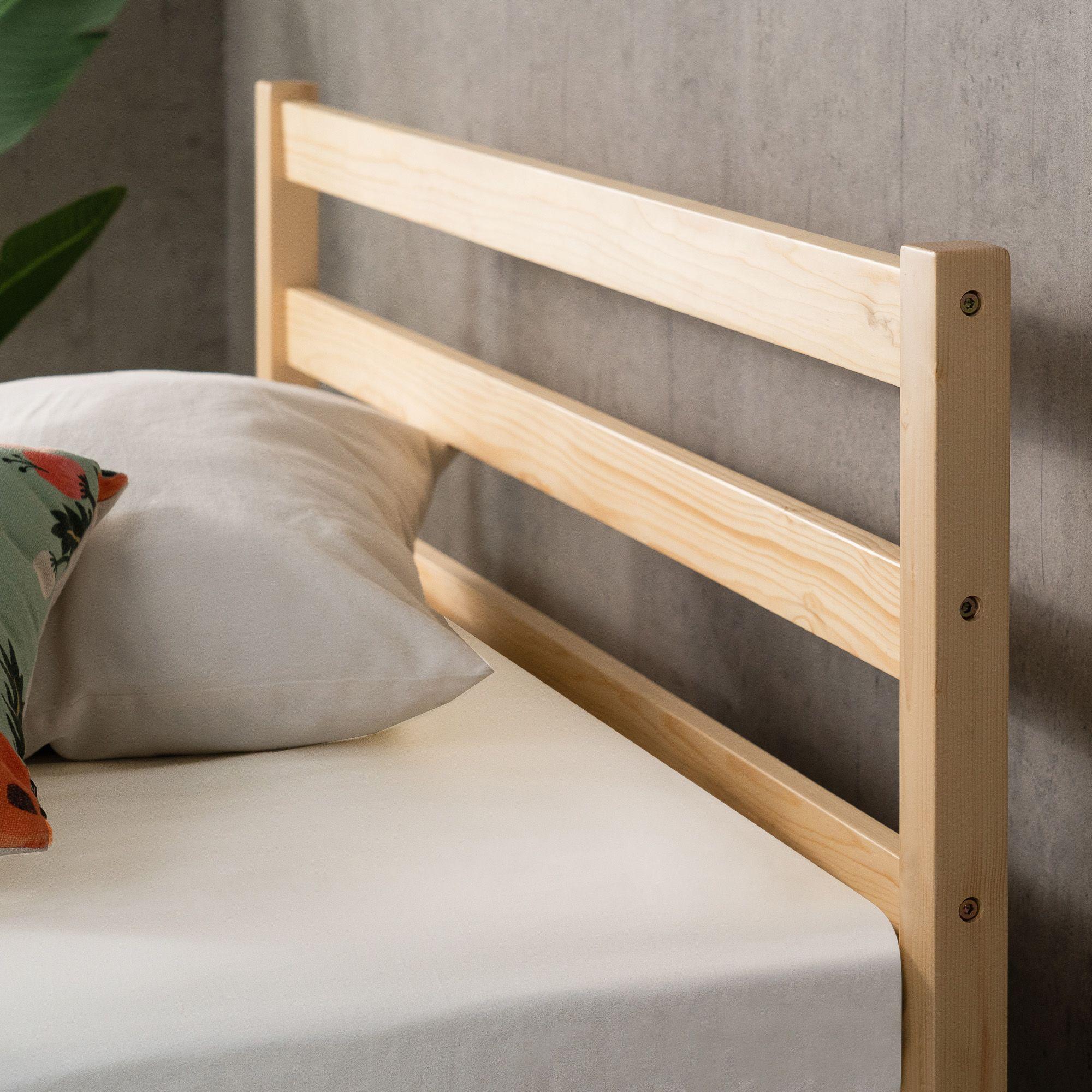 Base de cama Europea con respaldo Zinus 2 plazas150x190x36cm-4