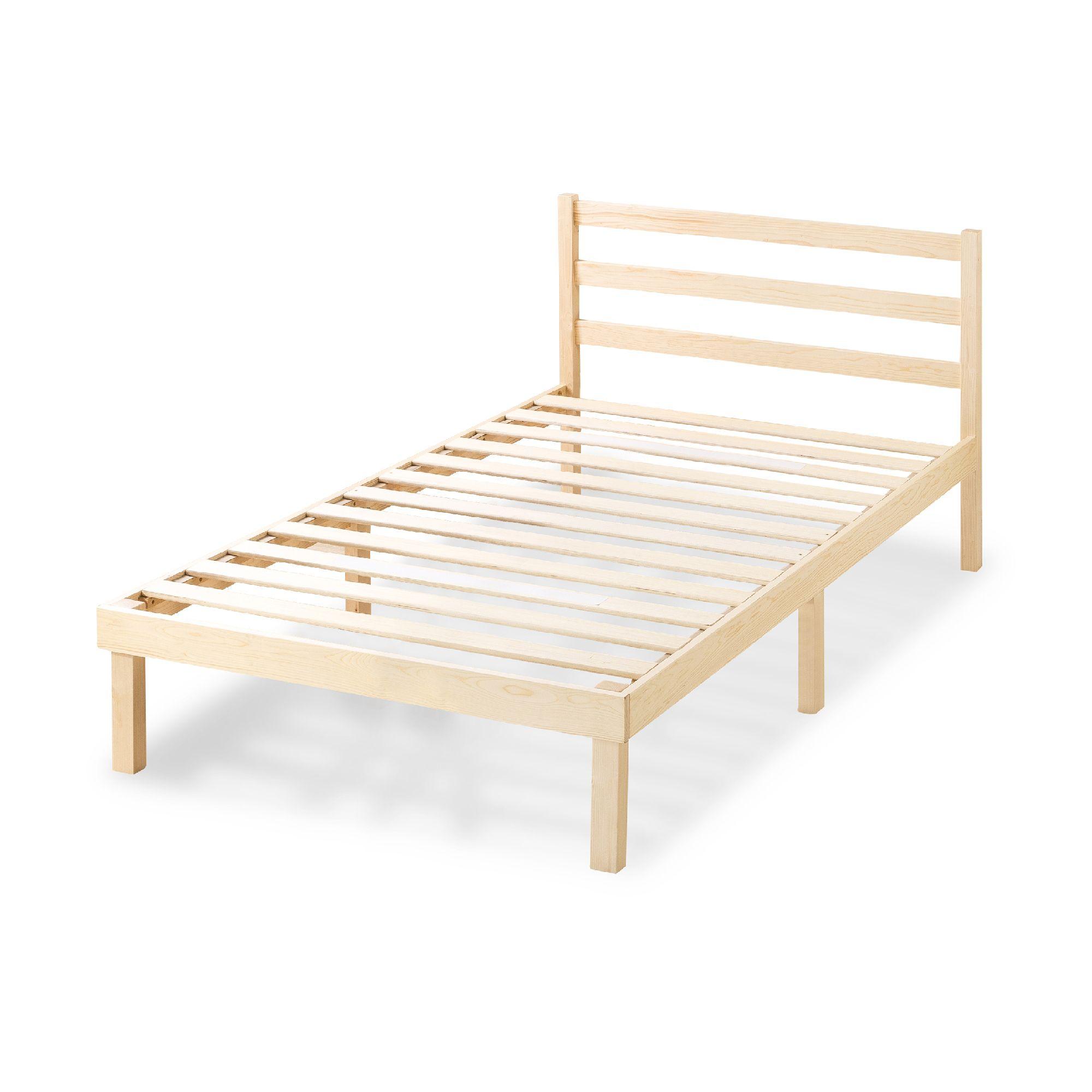 Base de cama Europea con respaldo Zinus 1 plaza 90x190x36cm-0