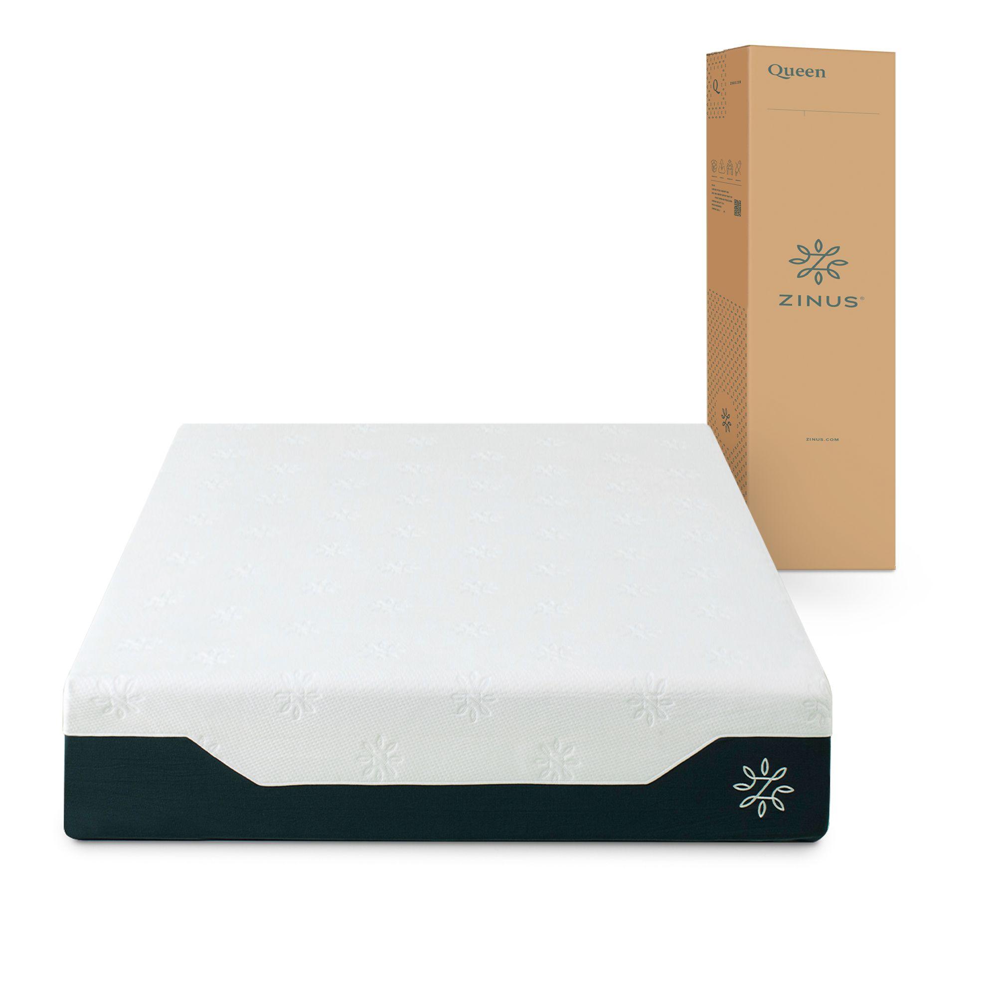 Colchón 1.5 Plazas Long Híbrido Cool Gel Zinus 105x200x30cm-0