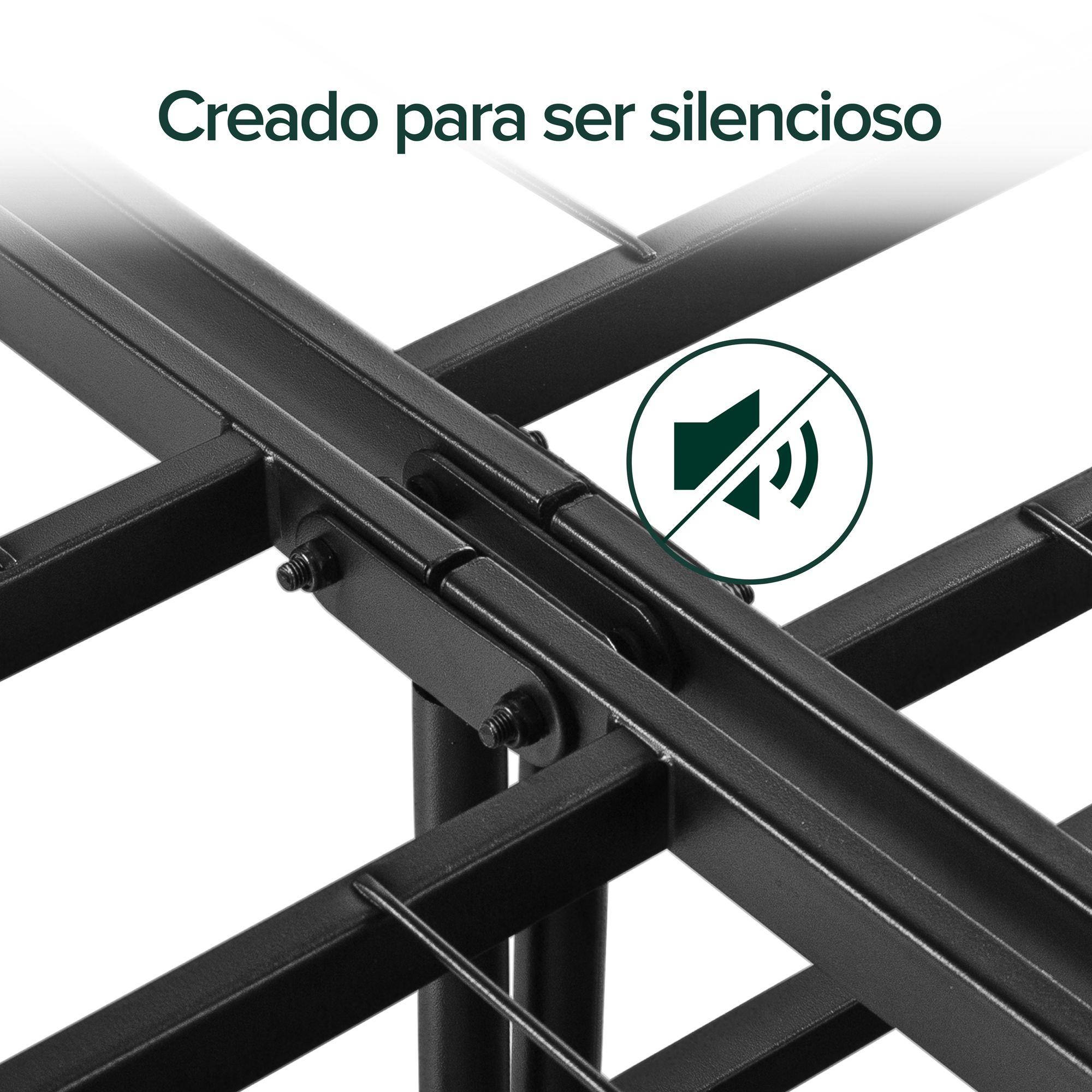 Base de cama SHAWN Zinus 1.5 plazas 105x190x36cm-7