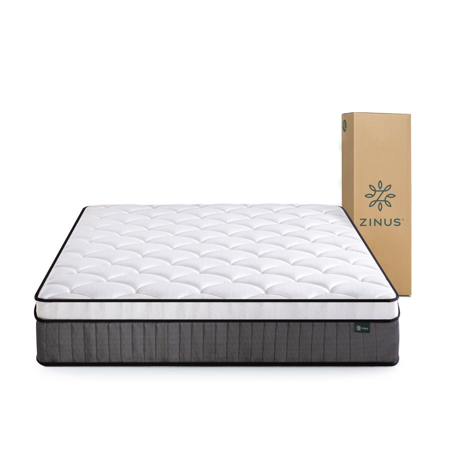 Cama Joseph Zinus Resortes Pocket 1.5 Plazas Long 25cms-6