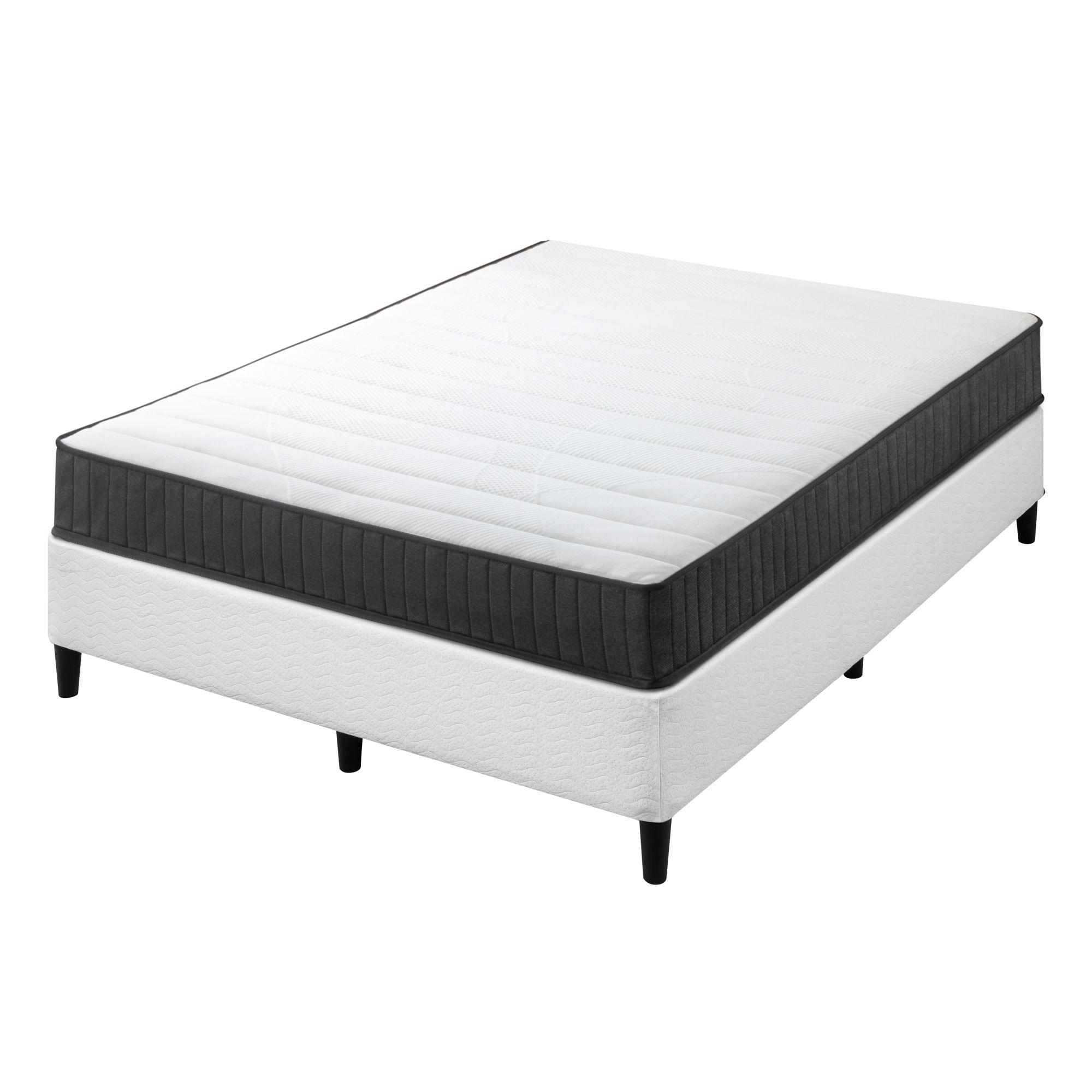 Cama Keenan Zinus 2 Plazas Resortes Pocket-0