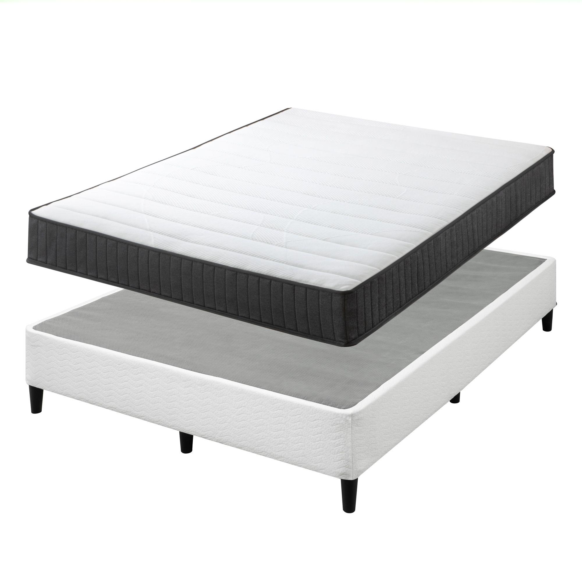 Cama Keenan Zinus 2 Plazas Resortes Pocket-1