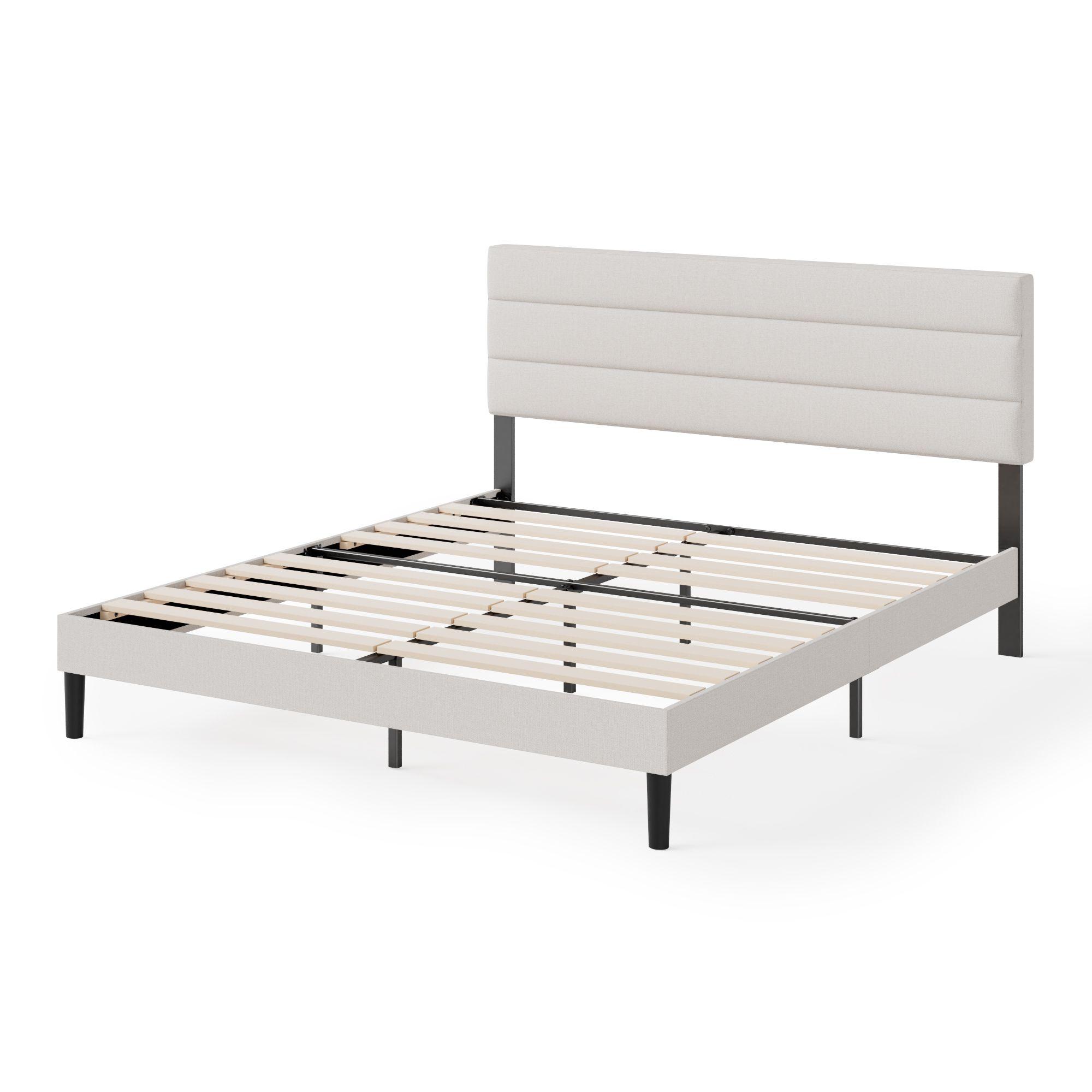 Base de Cama Premium Zinus  King 180x200x30cm Piper Respaldo-2