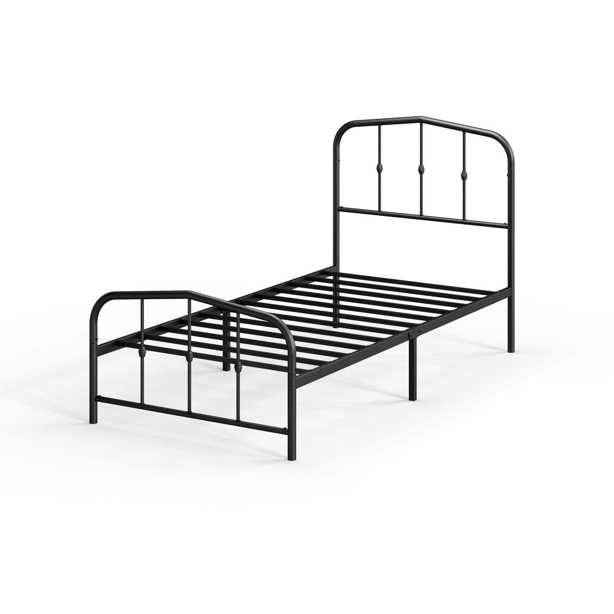 Base Cama Zinus 1.5 Plazas Long 105x200x30cm Heidi respaldo-0