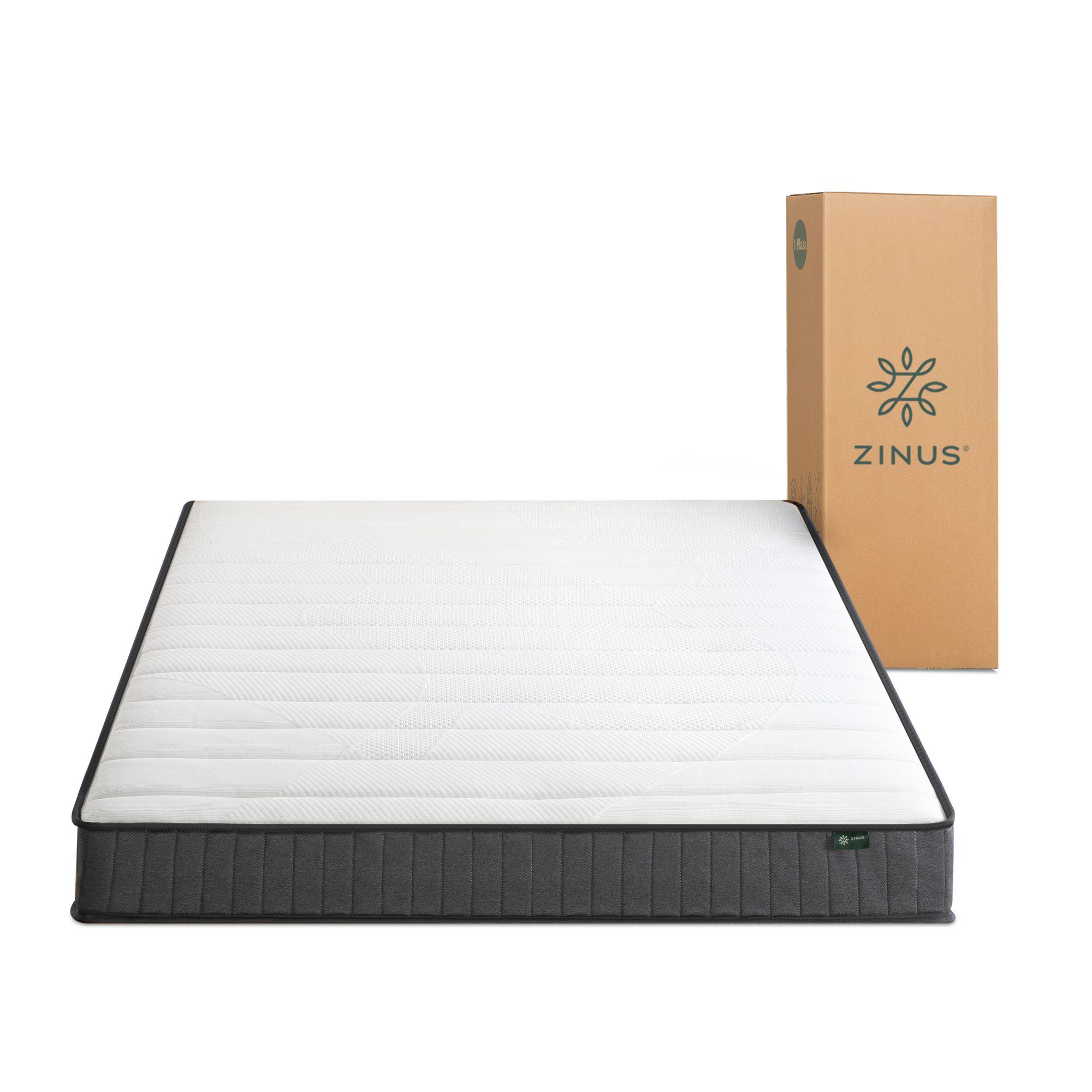 Colchón 1.5 plazas Resortes Pocket MSHOA Zinus 105x190x15cm-0