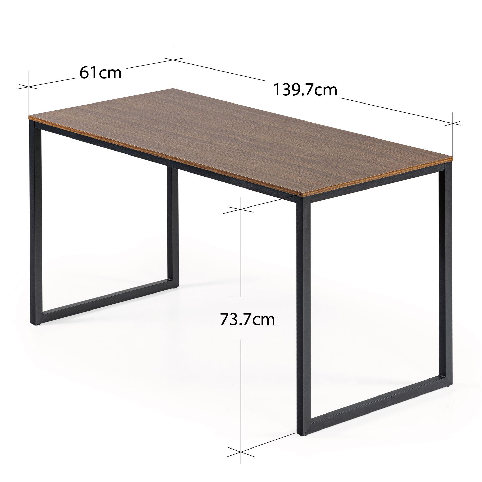 Mesa Modern Soho Zinus 140cms Café-2