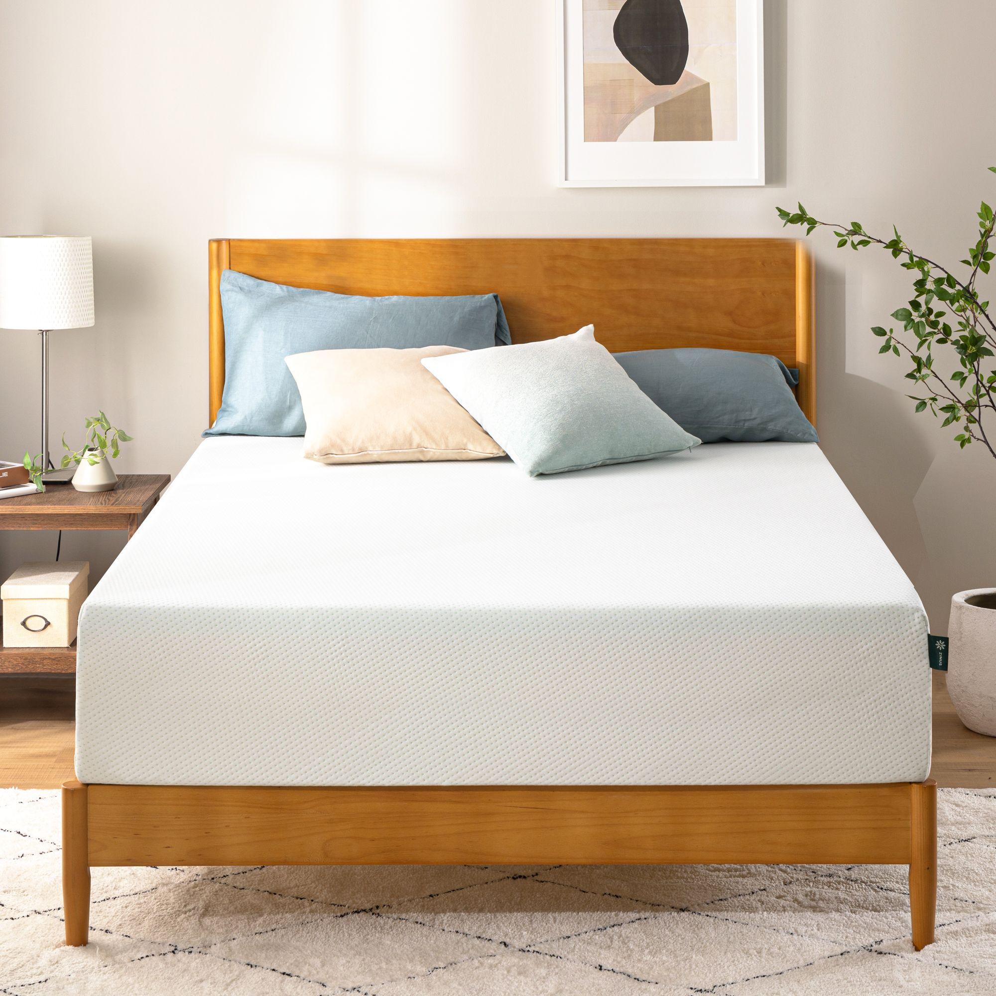 Colchón 2 plazas espuma Zinus Memory Foam 150x190x30cm-2
